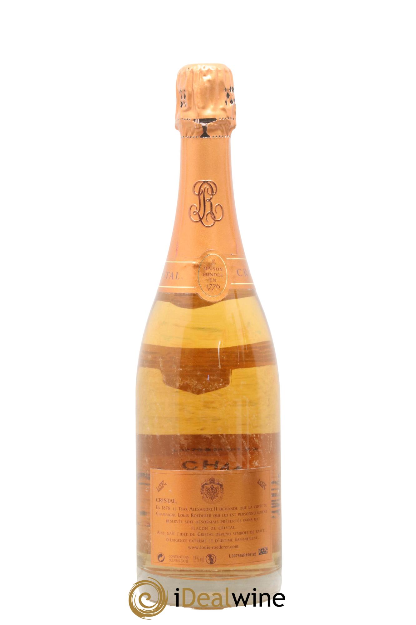 Cristal Louis Roederer 2002 - Lot of 1 bottle - 2