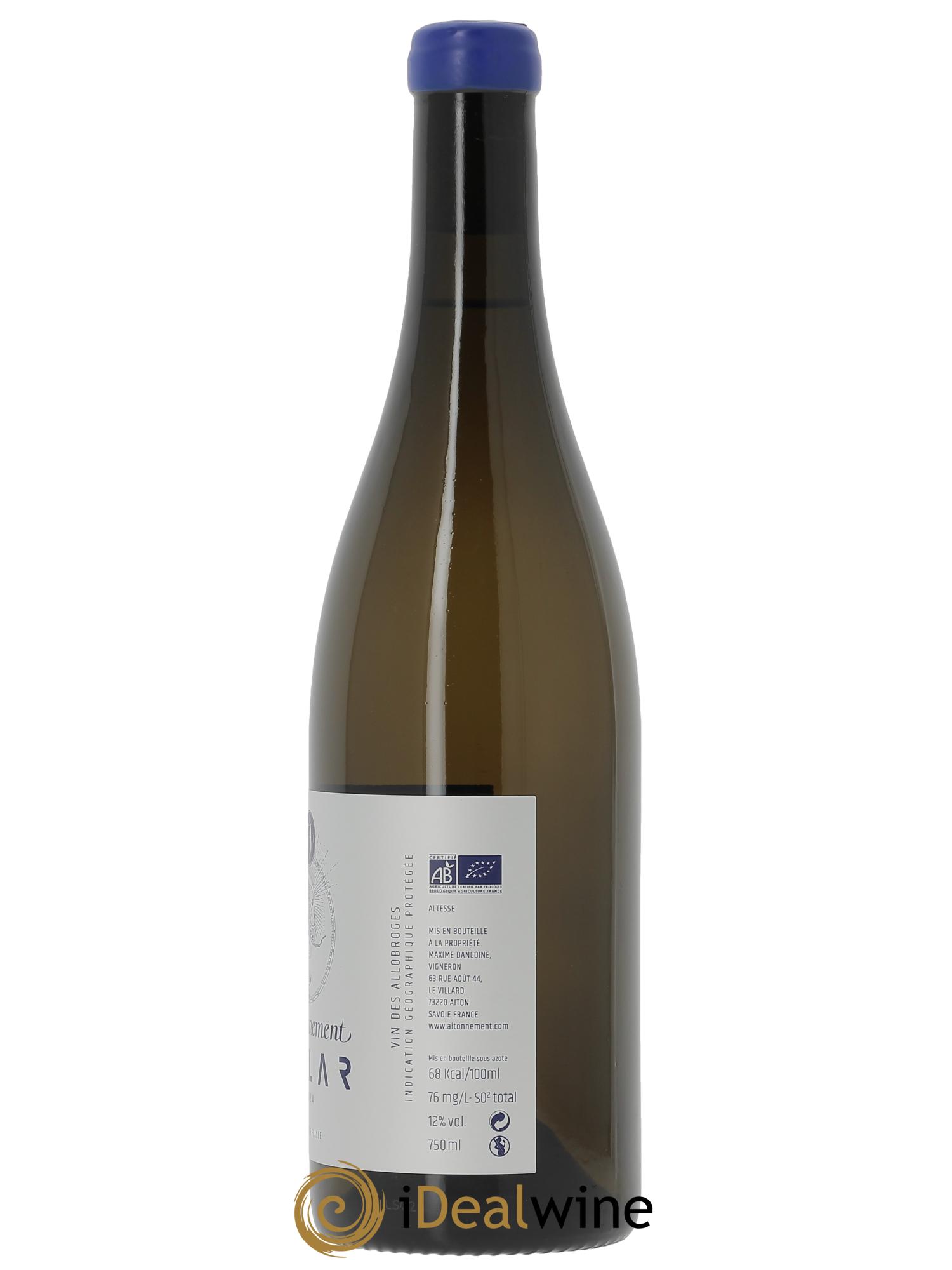 Vin des Allobroges Solar L'Aitonnement - Maxime Dancoine  2024 - Lotto di 1 bottiglia - 1