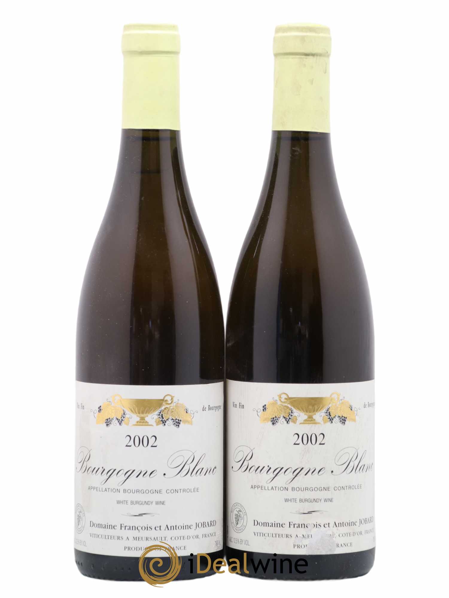 Bourgogne François et Antoine Jobard (Domaine) 2002 - Lot de 2 bouteilles - 0