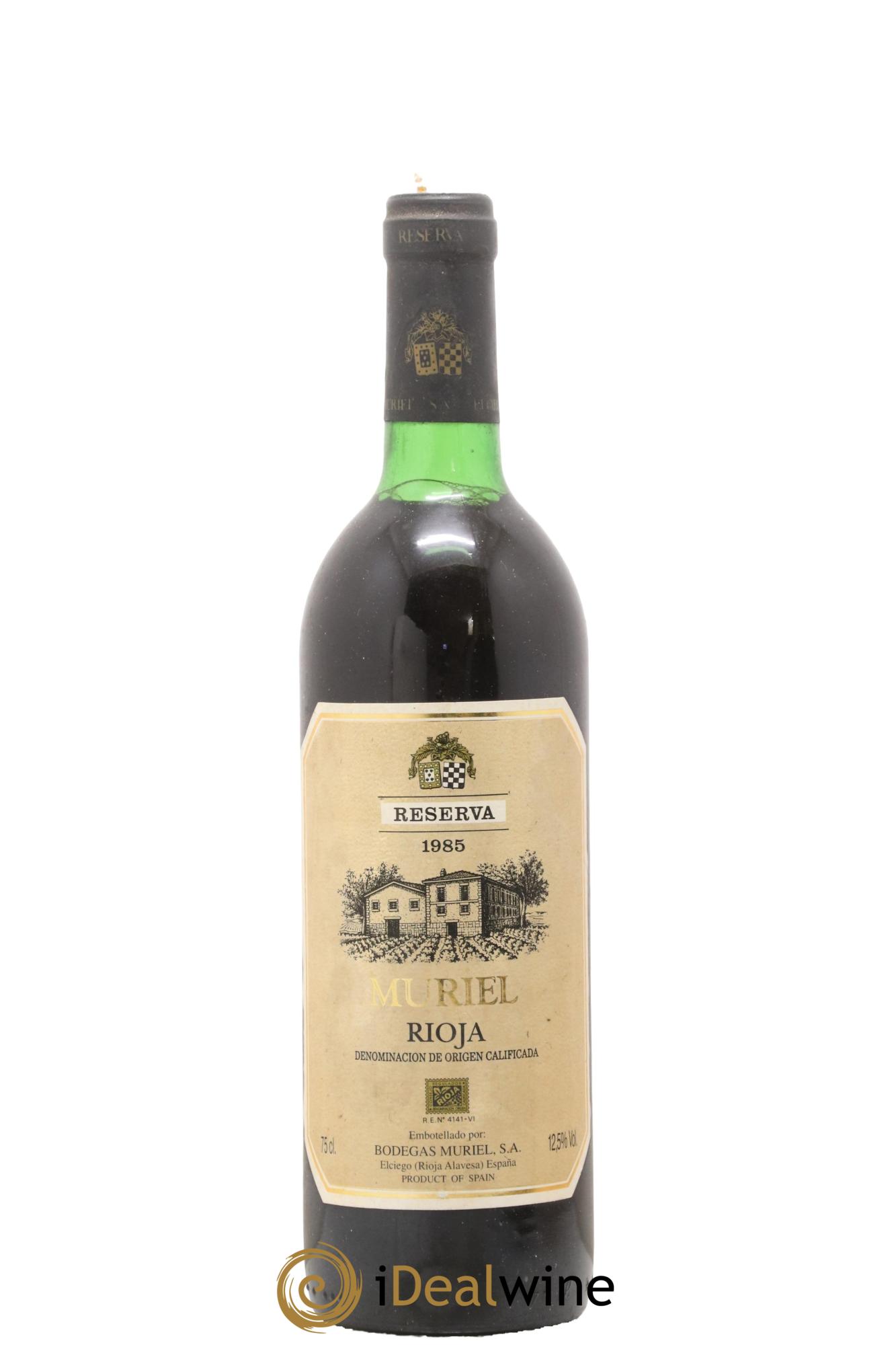Rioja DOCA Reserva Bodegas Muriel 1985 - Lot of 1 bottle - 0