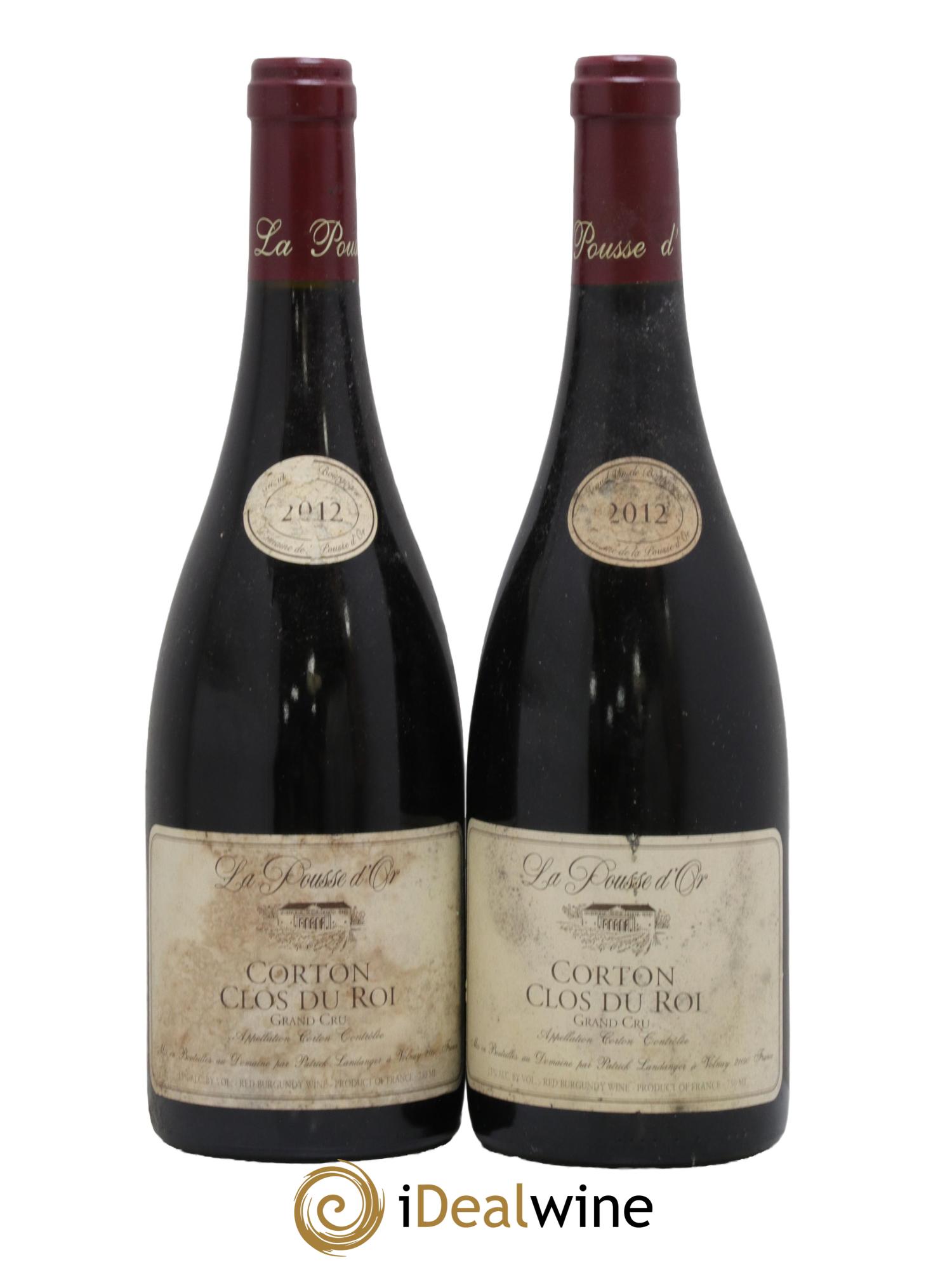 Corton Grand Cru Clos du Roi La Pousse d'Or (Domaine de) 2012 - Lot de 2 bouteilles - 0