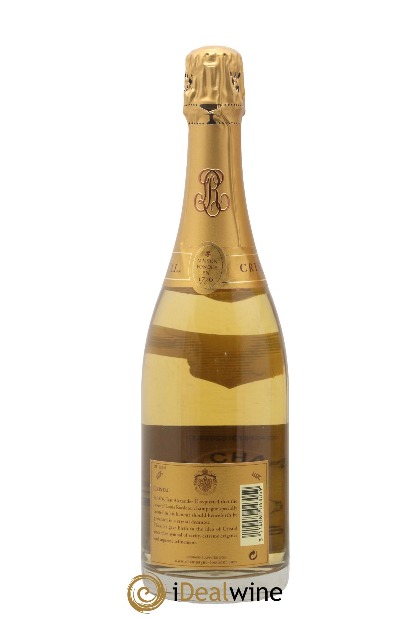 Cristal Louis Roederer 2002 - Lot de 1 bouteille - 2