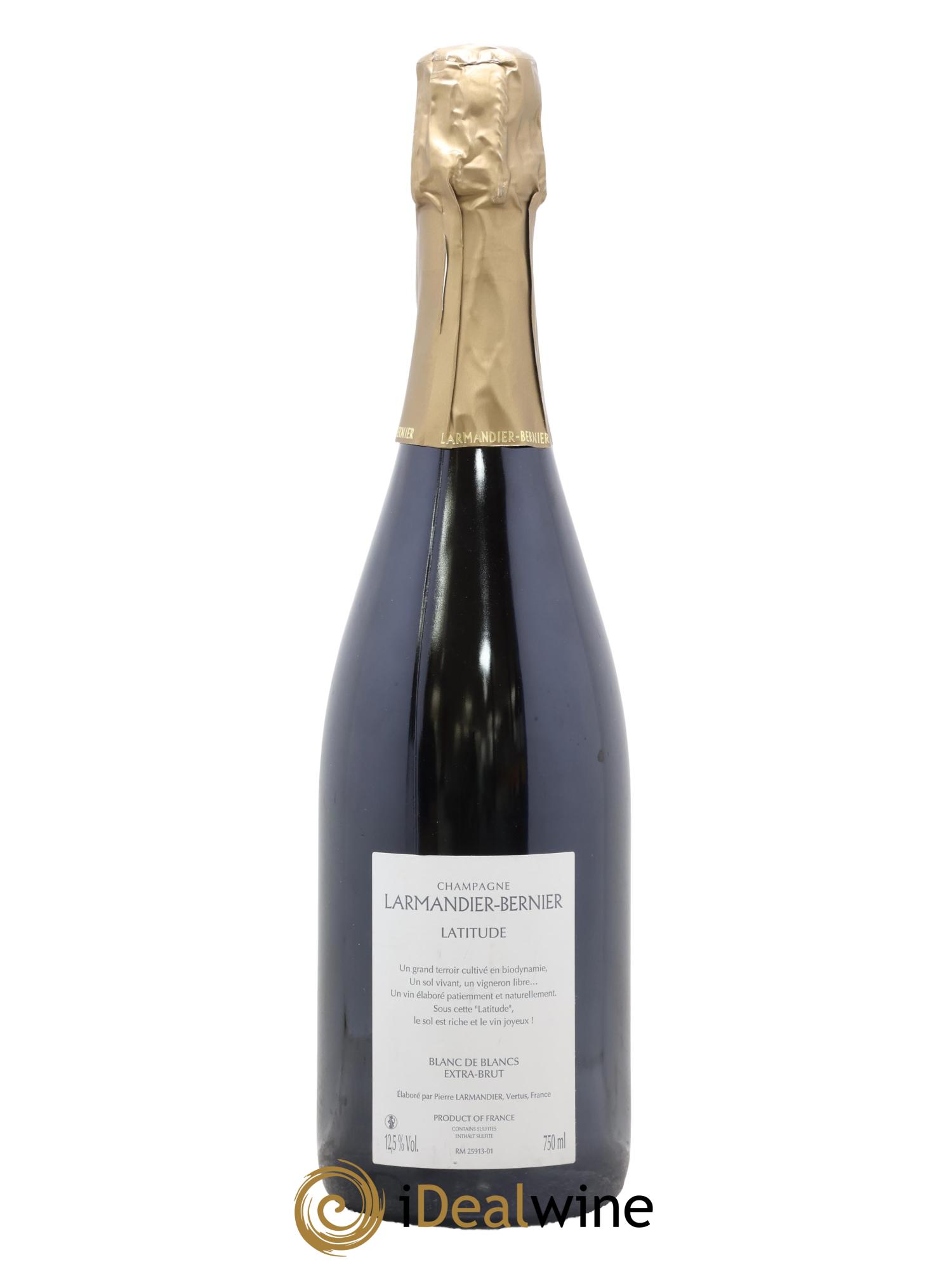Latitude Blanc de Blancs Extra-Brut Larmandier-Bernier - Posten von 1 Flasche - 1