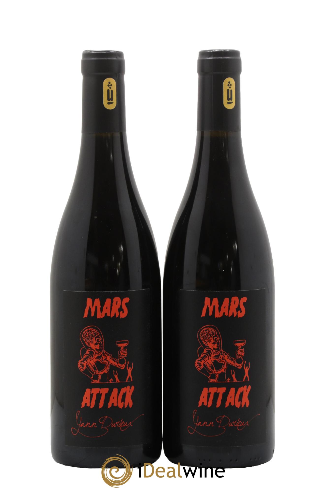 Vin de France Mars Attack Yann Durieux - Recrue des Sens 2017 - Lotto di 2 bottiglie - 0