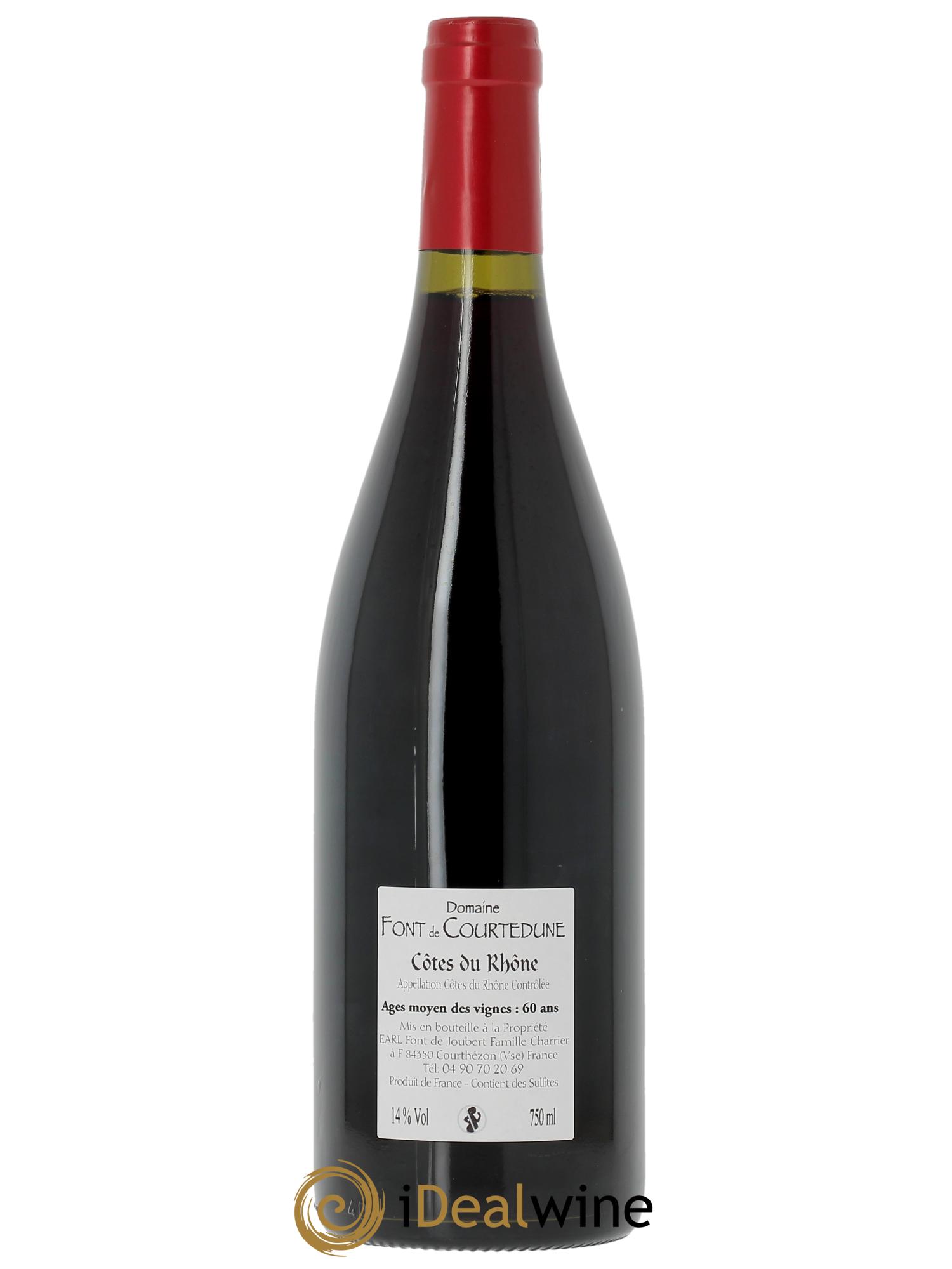 Côtes du Rhône Vieilles Vignes Font de Courtedune  2022 - Lot of 1 bottle - 1