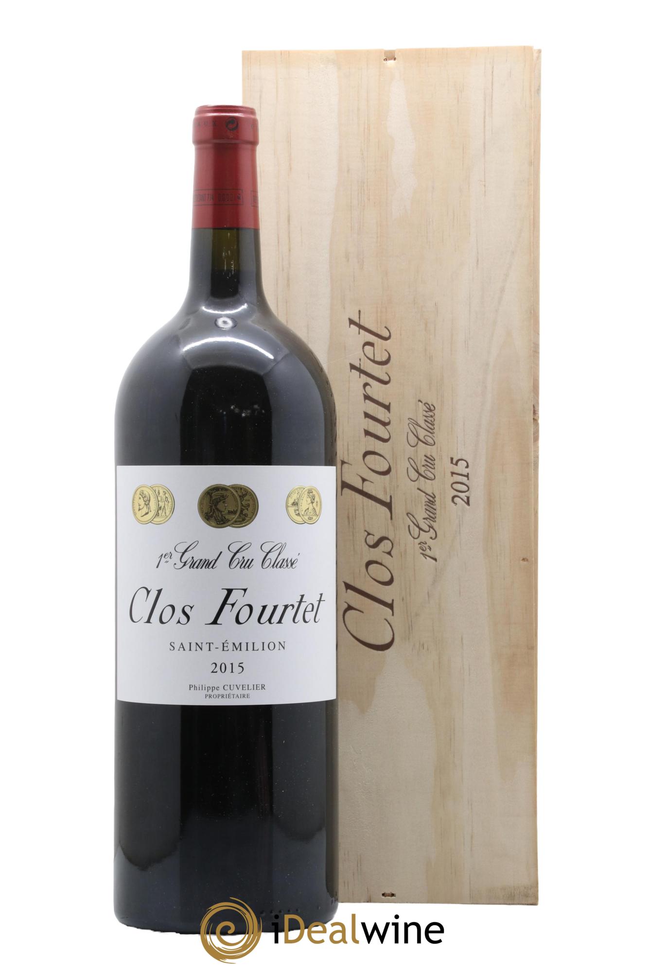 Clos Fourtet 1er Grand Cru Classé B 2015 - Lotto di 1 magnum - 0