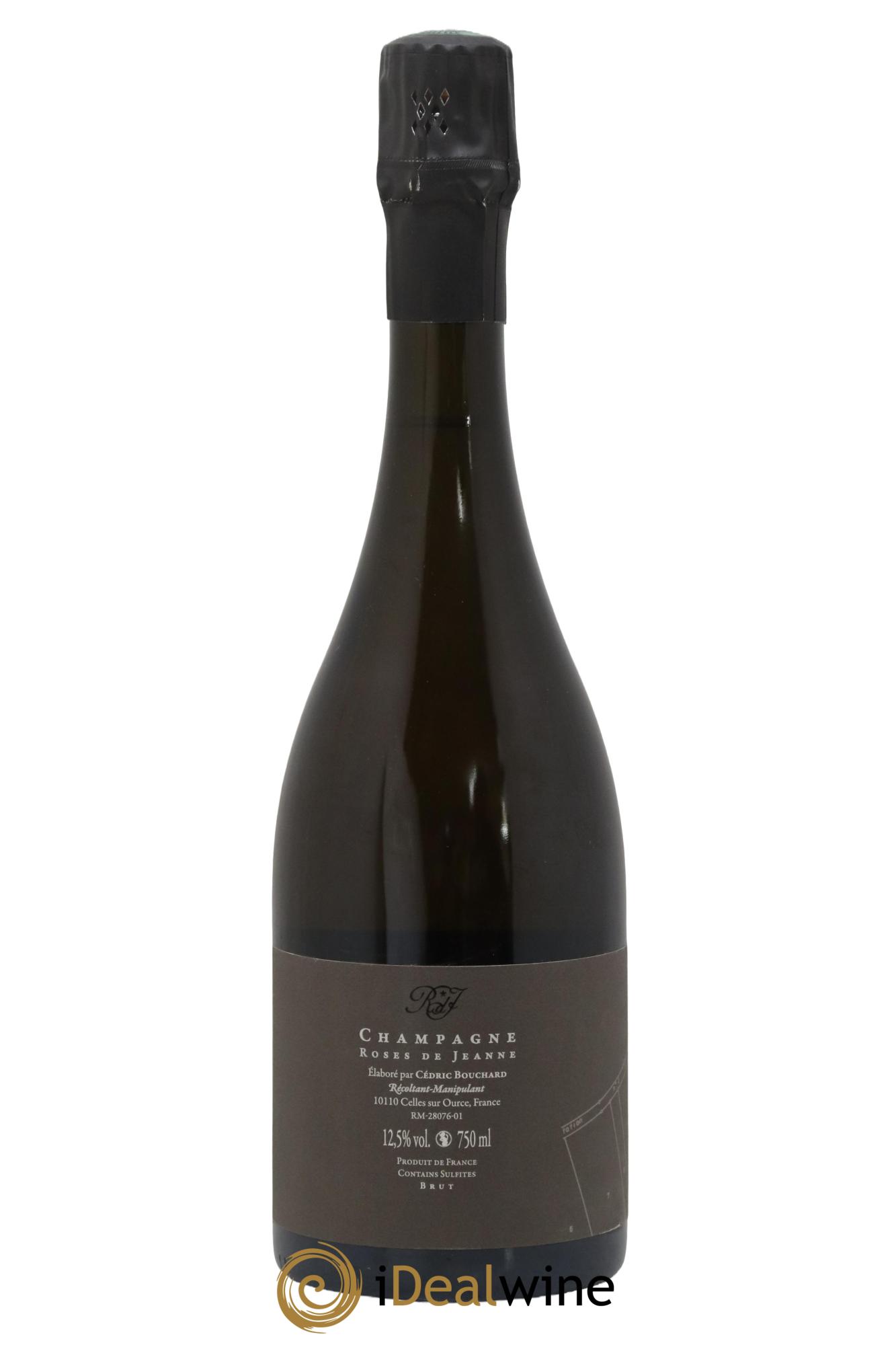 Roses de Jeanne Côte de Val Vilaine Blanc de Noirs Cédric Bouchard 2020 - Lotto di 1 bottiglia - 1