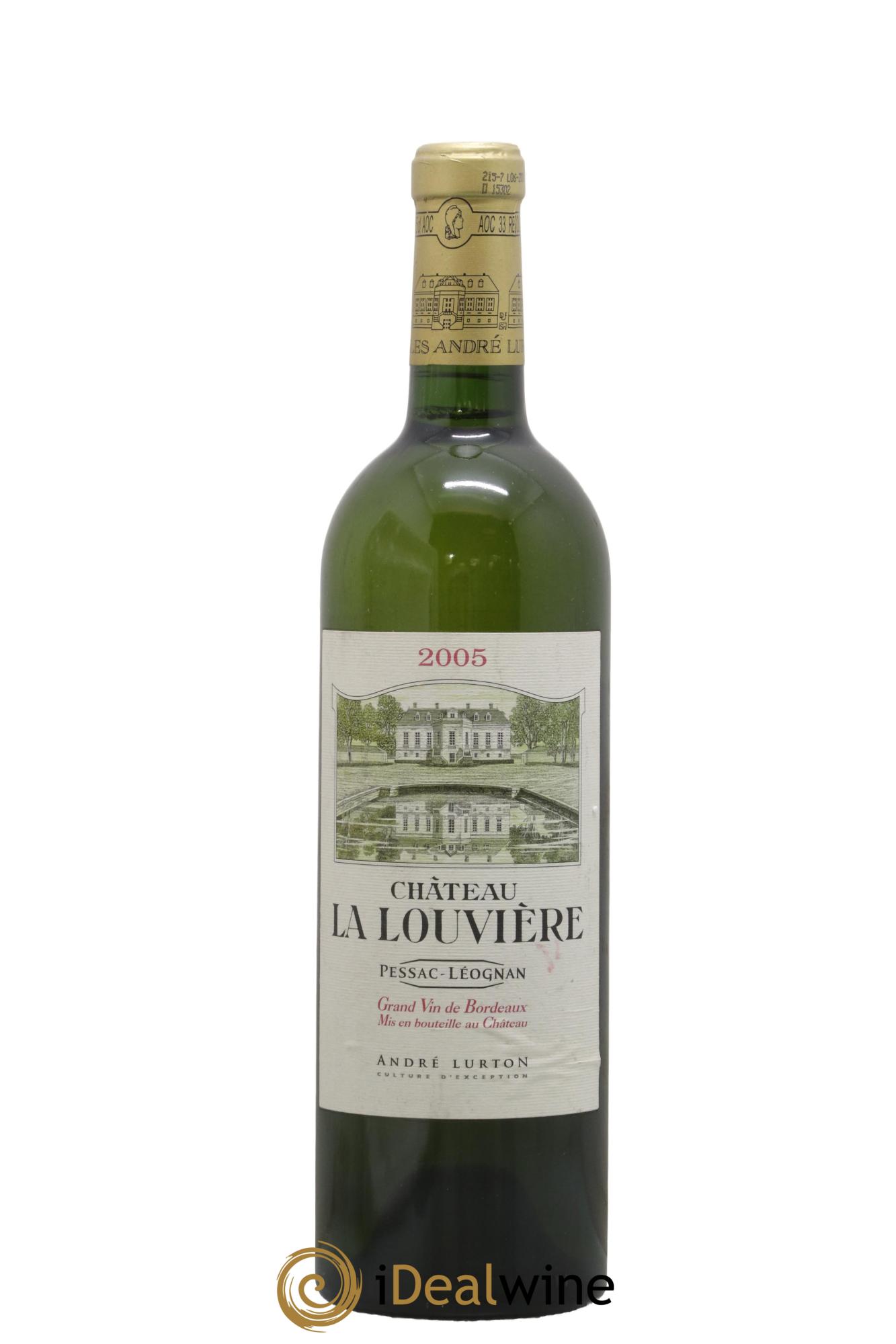 Château la Louvière 2005 - Lot de 1 bouteille - 0