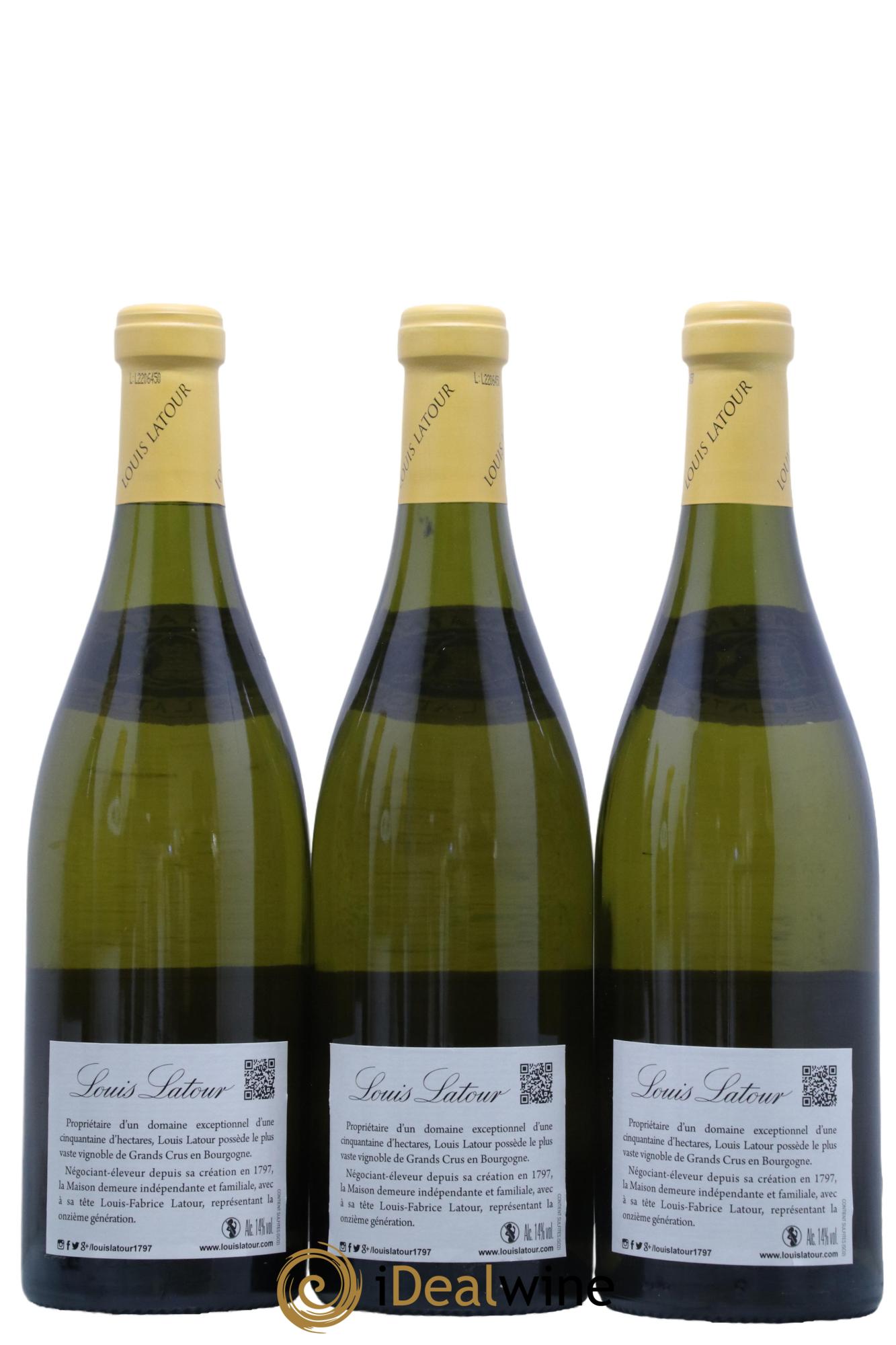 Chevalier-Montrachet Grand Cru Les Demoiselles Louis Latour  2018 - Posten von 6 Flaschen - 2