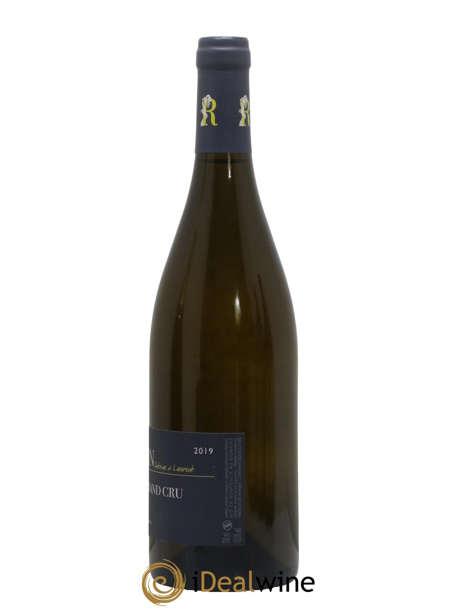 Chablis Grand Cru Blanchot Domaine Robin 2019 - Lot de 1 bouteille - 1