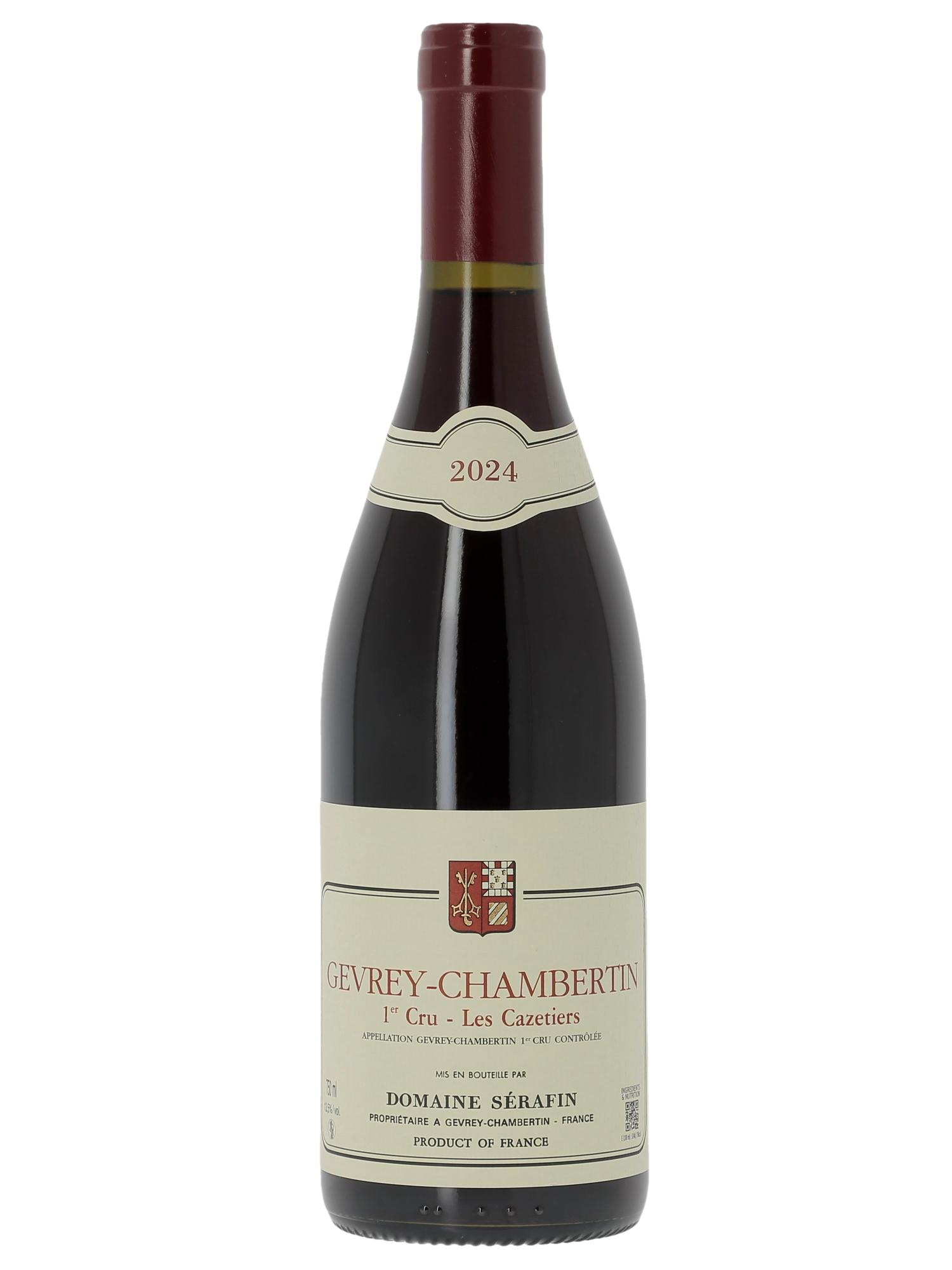 Gevrey-Chambertin 1er Cru Les Cazetiers Christian Sérafin Père et Fils 2024 - Posten von 1 Flasche - 0
