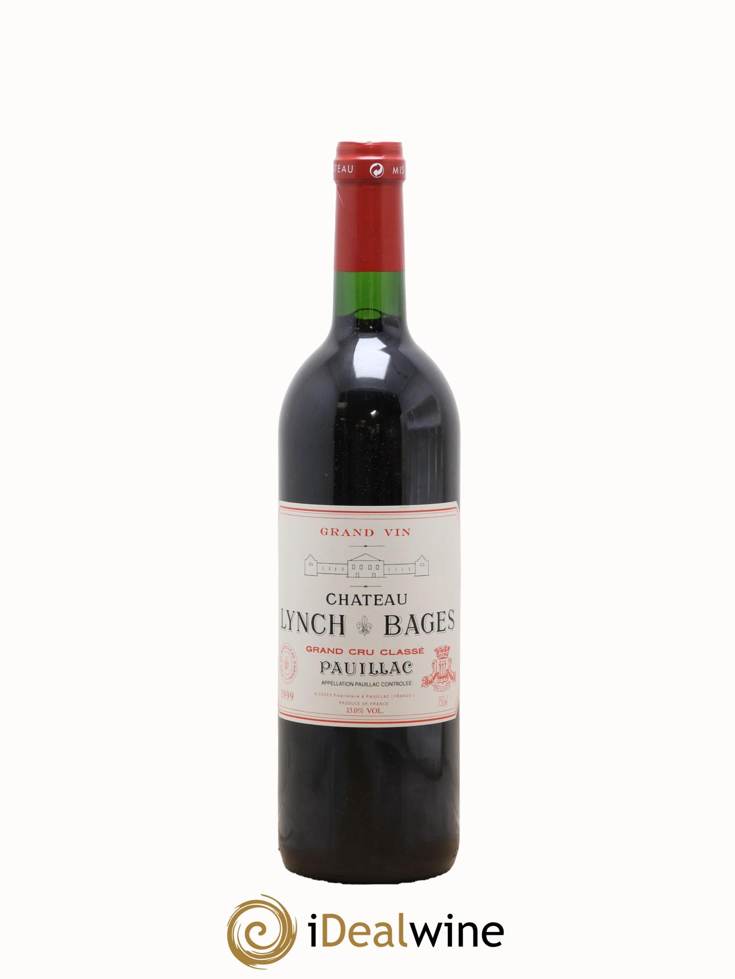 Château Lynch Bages 5ème Grand Cru Classé 1999 - Lot of 1 bottle - 0