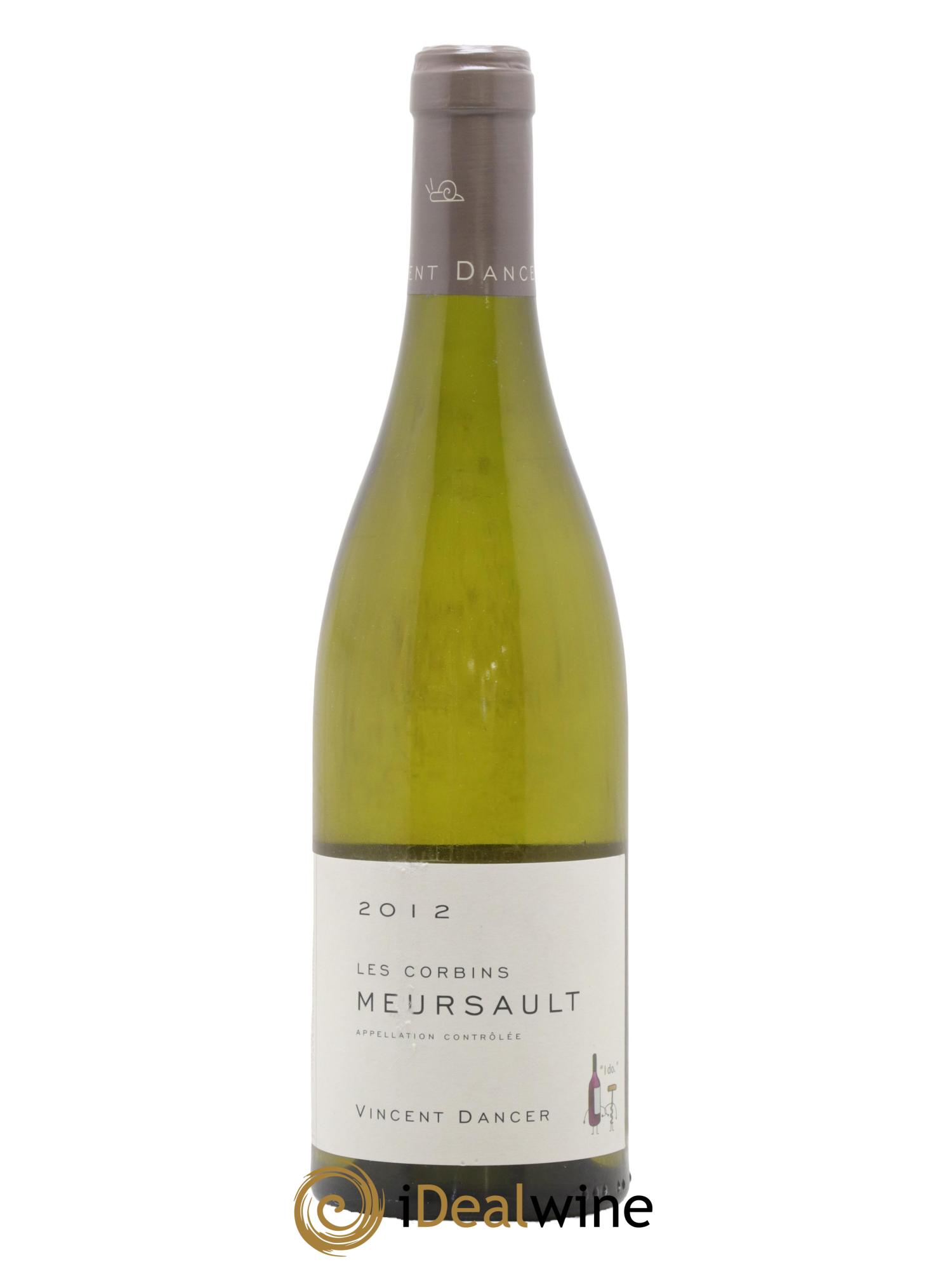 Meursault Les Corbins Vincent Dancer 2012 - Lot of 1 bottle - 0