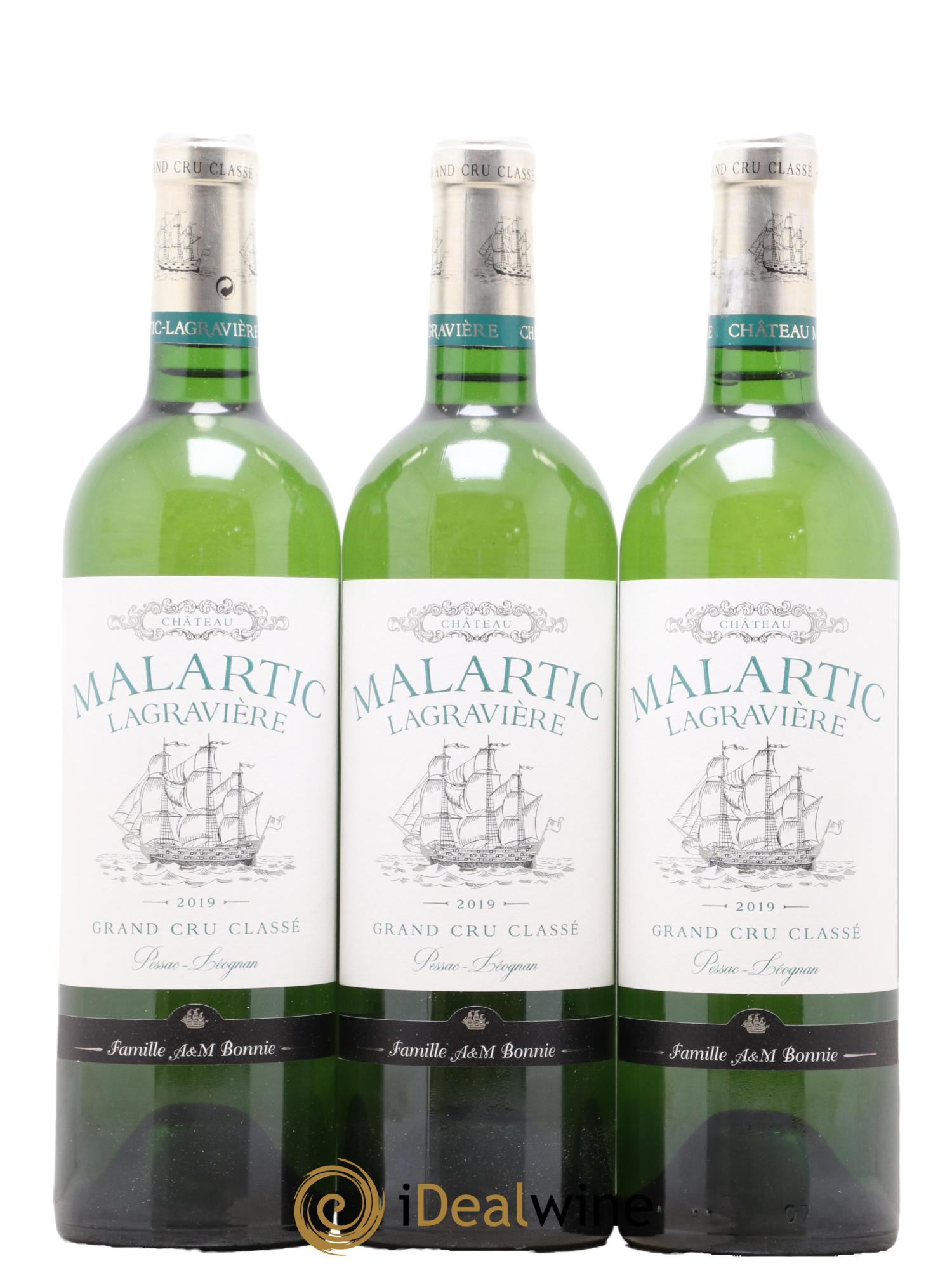 Château Malartic-Lagravière Cru Classé de Graves 2019 - Posten von 6 Flaschen - 2