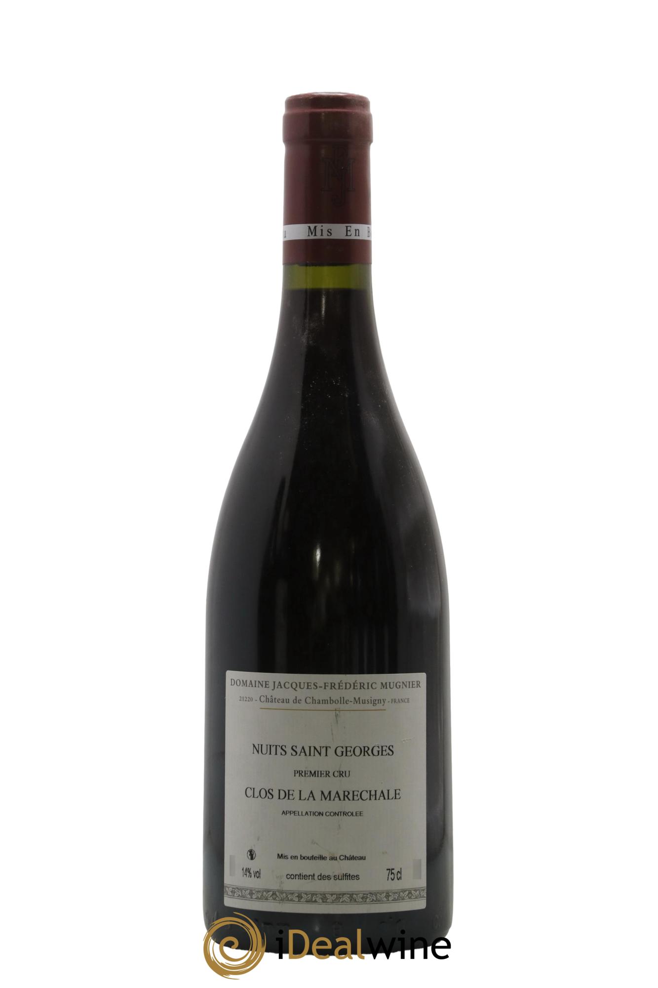 Nuits-Saint-Georges 1er Cru Clos de La Maréchale Jacques-Frédéric Mugnier 2016 - Lotto di 1 bottiglia - 1