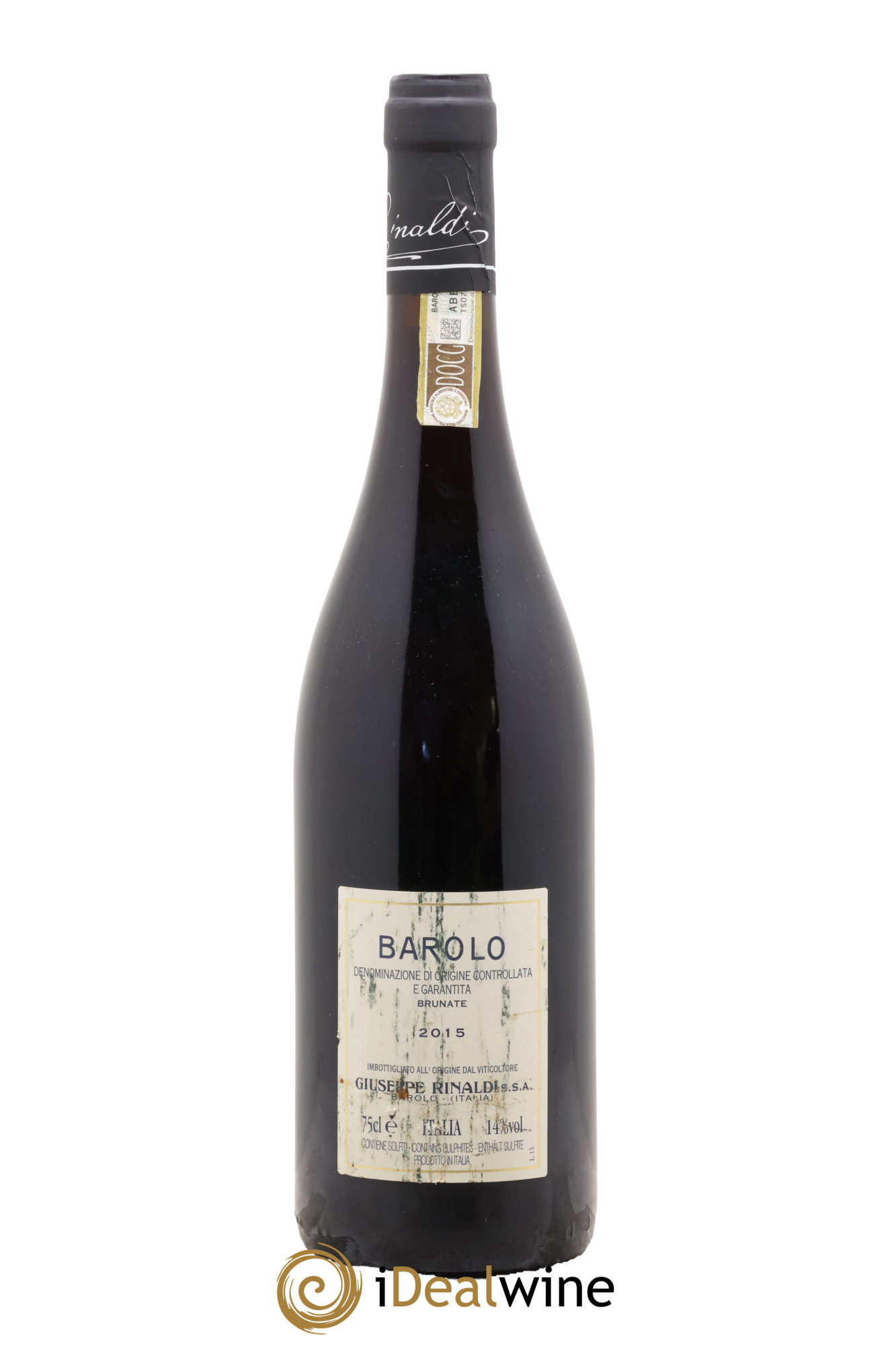 Barolo DOCG Brunate Giuseppe Rinaldi 2015 - Lot de 1 bouteille - 1