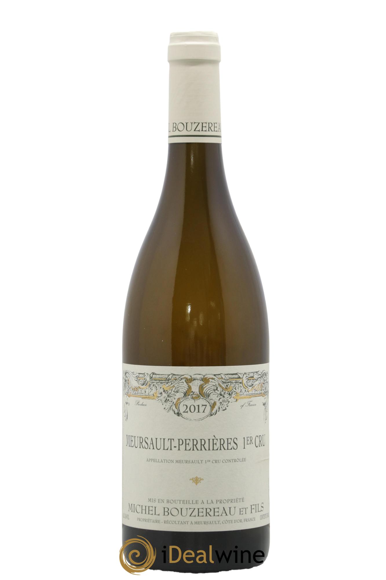 Meursault 1er Cru Perrières Michel Bouzereau et Fils (Domaine) 2017 - Posten von 1 Flasche - 0