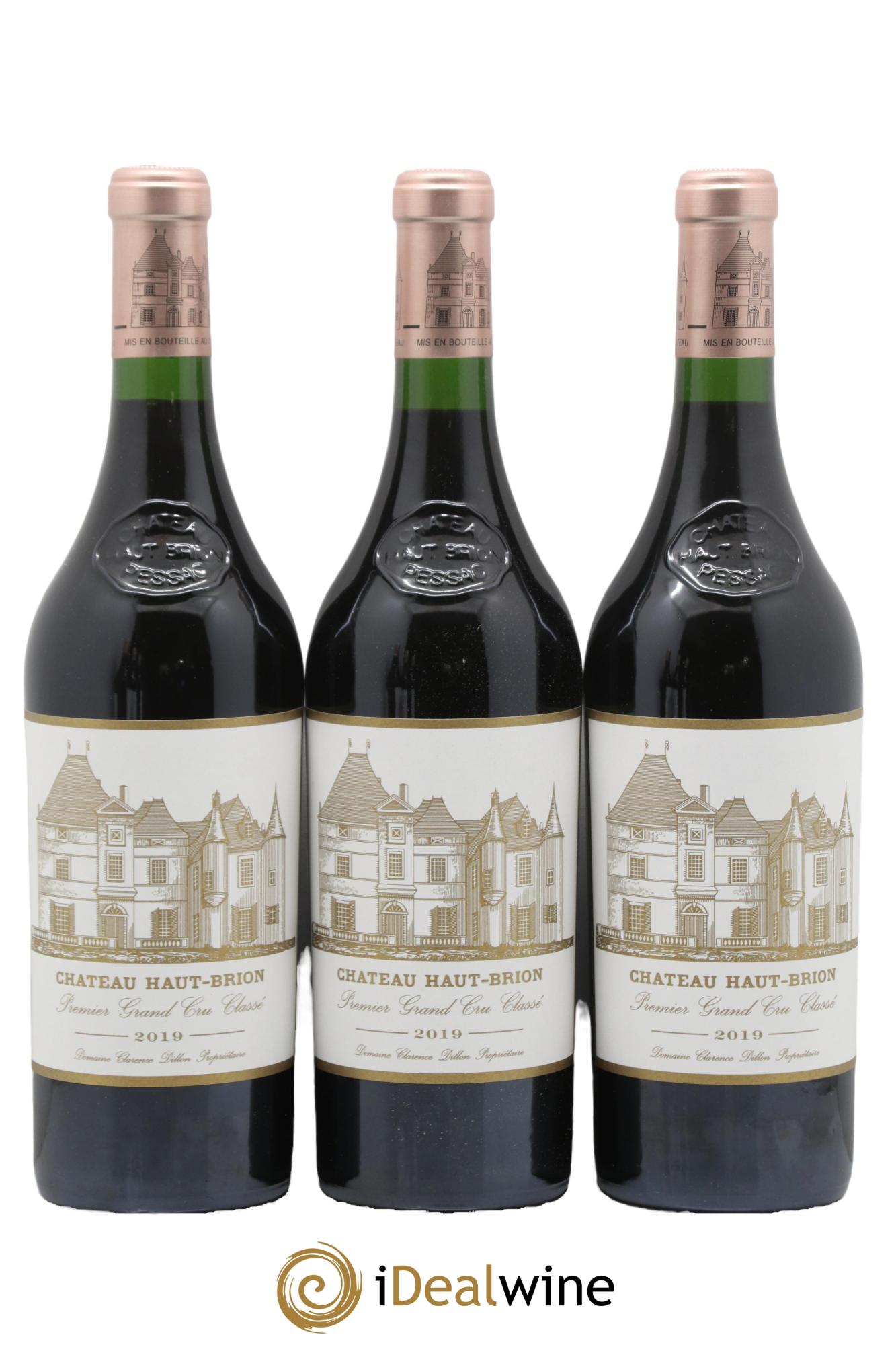 Château Haut Brion 1er Grand Cru Classé  2019 - Lot de 6 bouteilles - 1
