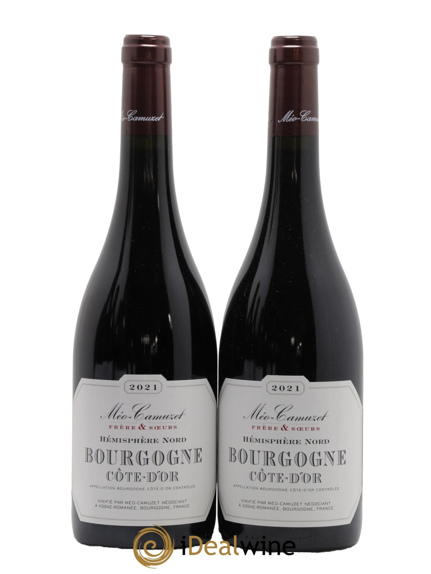 Bourgogne Côte-d'Or Hémisphère Nord Méo-Camuzet (Frère & Soeurs) 2021 - Lot de 2 bouteilles - 0
