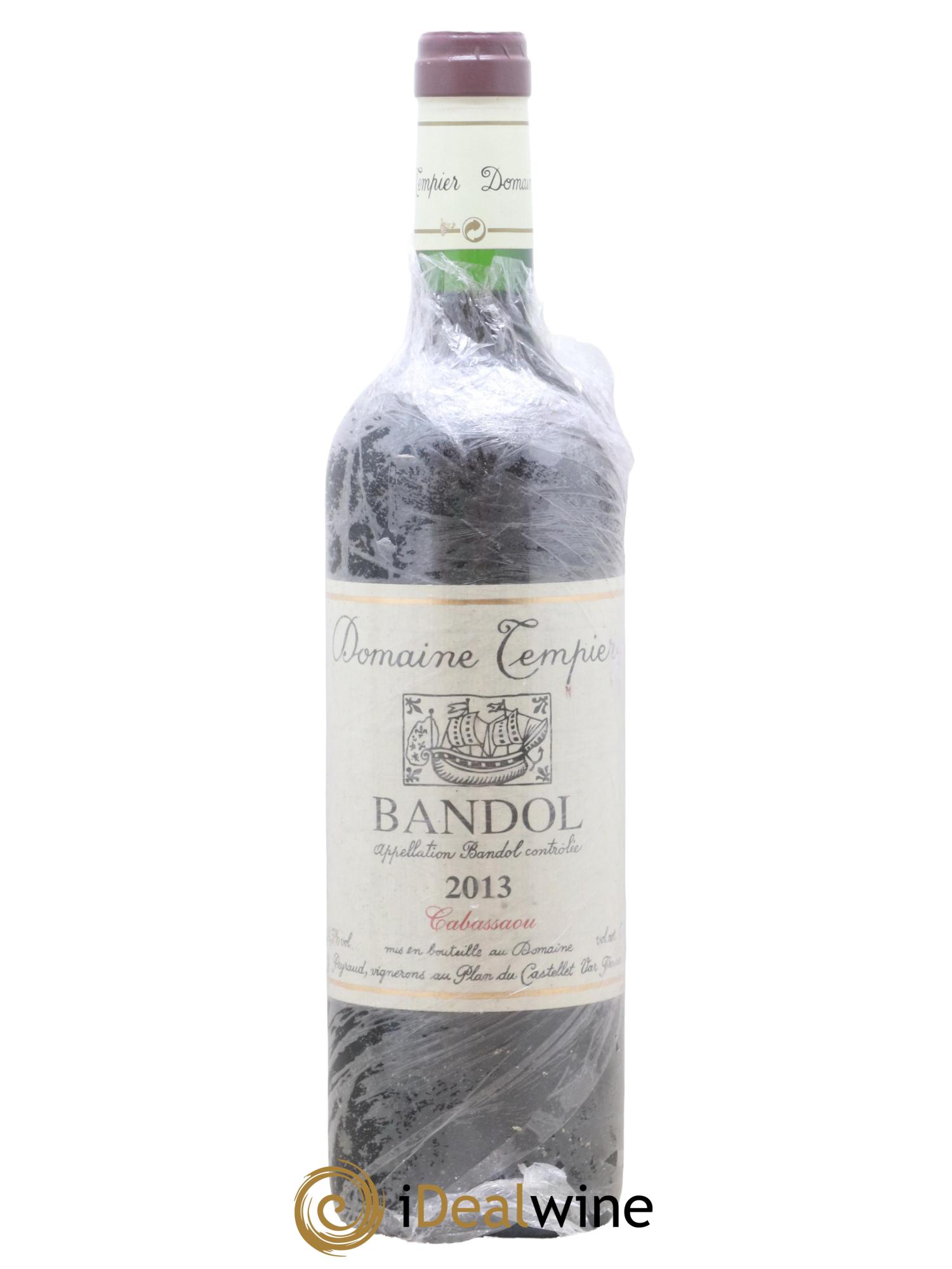 Bandol Domaine Tempier Cuvée Cabassaou Famille Peyraud 2013 - Lot de 1 bouteille - 0