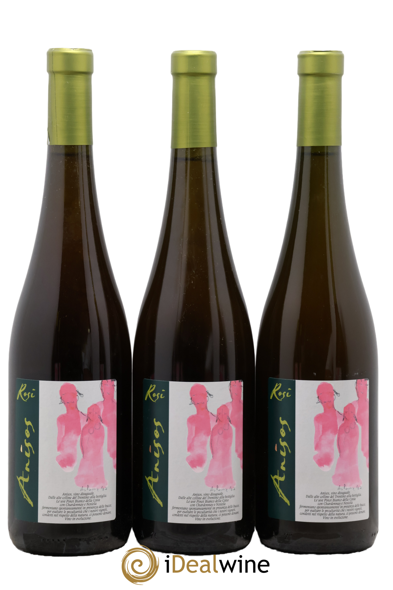 Trentin Haut Adige IGT Vallagarina Anisos Eugenio Rosi 2009 - Lot of 3 bottles - 0