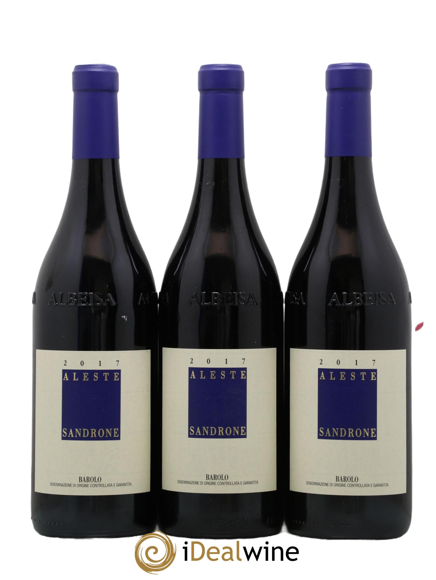 Barolo DOCG Aleste (anciennement Cannubi Boschis) Luciano Sandrone 2017 - Lot de 3 bouteilles - 0