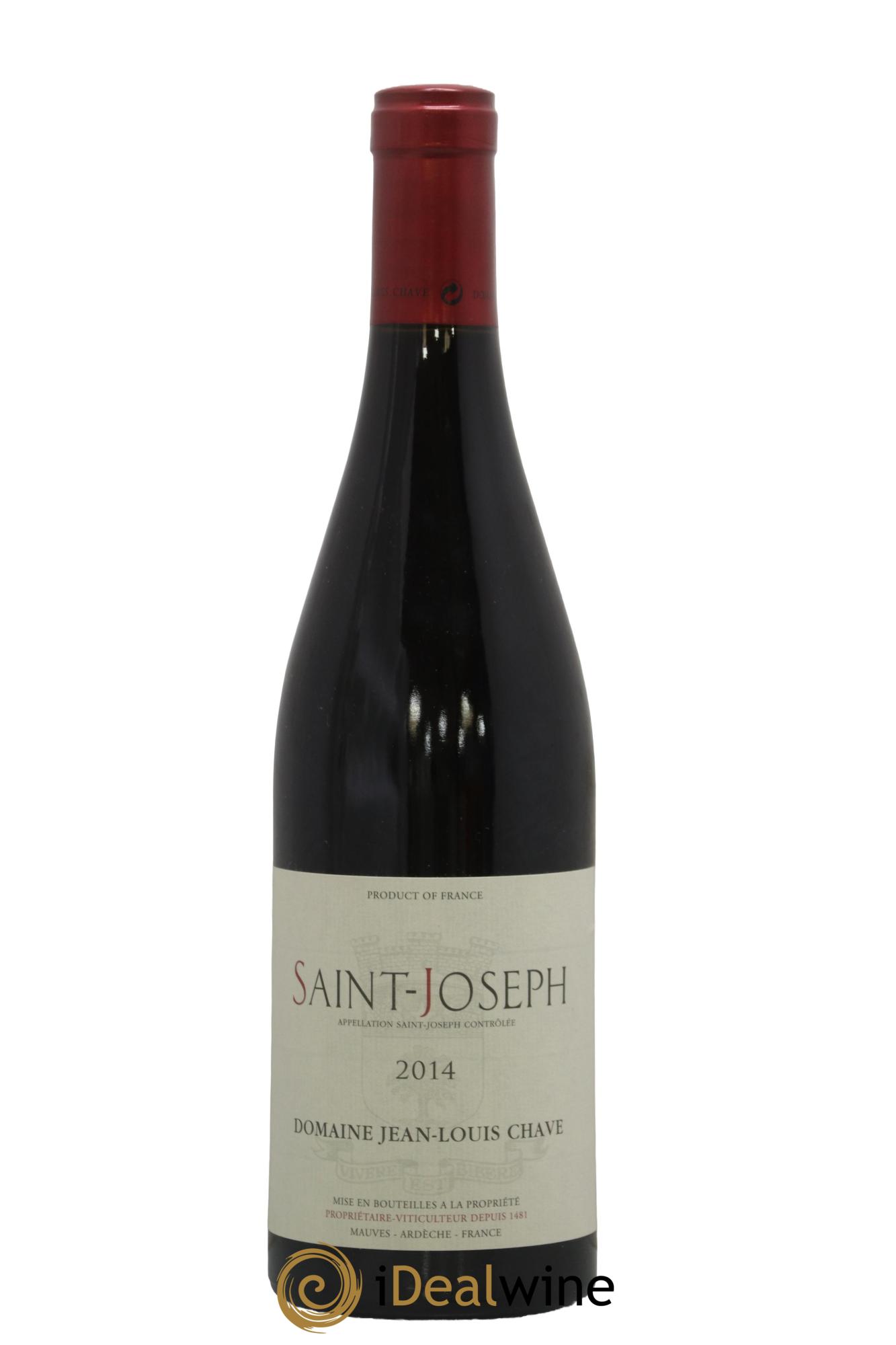 Saint-Joseph Jean-Louis Chave 2014 - Lot de 1 bouteille - 0