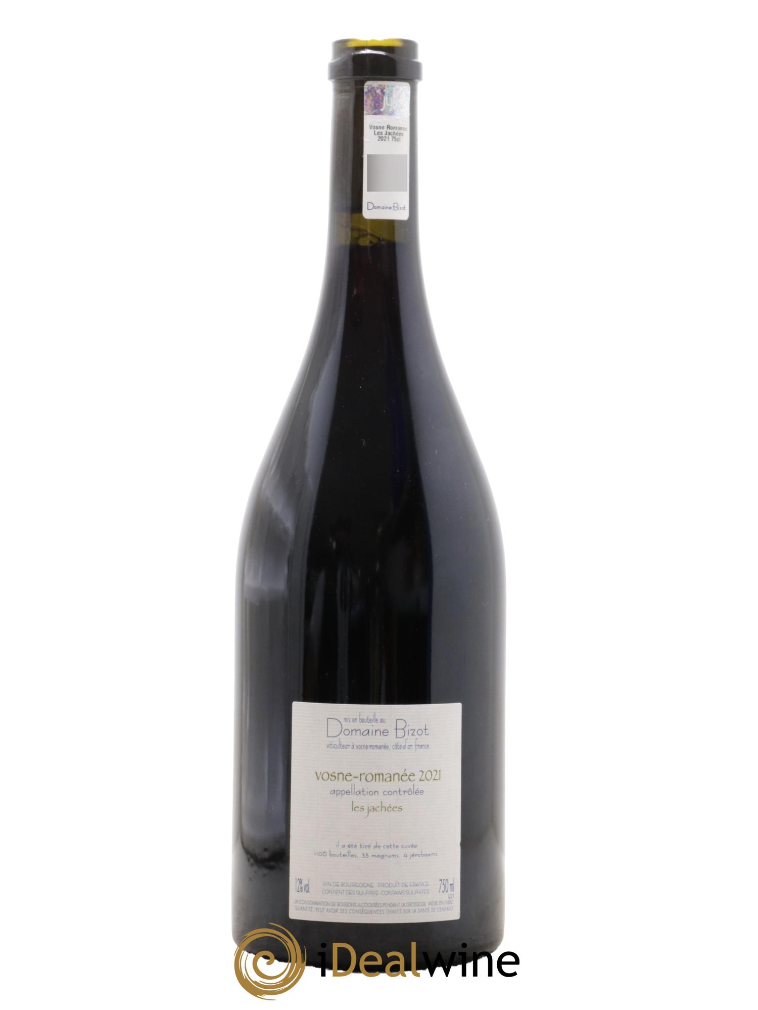 Vosne-Romanée Les Jachées Bizot (Domaine)  2021 - Lotto di 1 bottiglia - 1