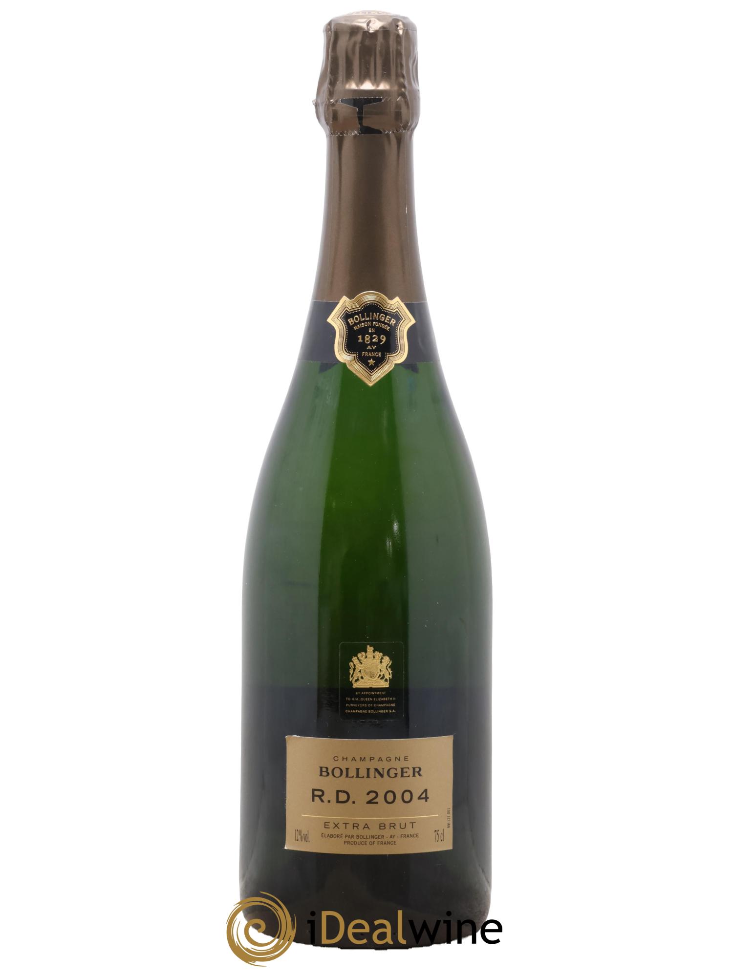 R.D. Extra-Brut Bollinger 2004 - Posten von 1 Flasche - 0