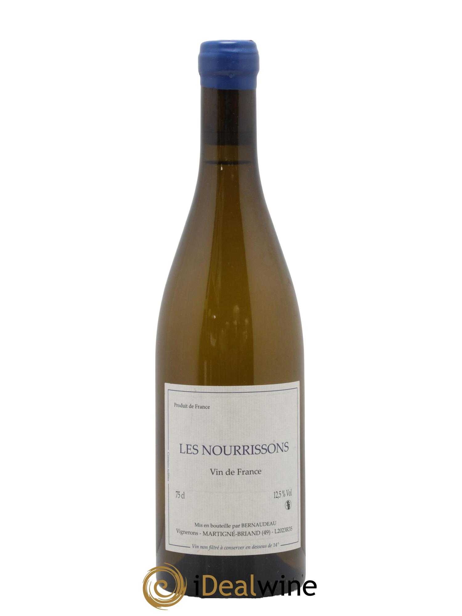 Vin de France Les Nourrissons Stéphane Bernaudeau 2023 - Lot of 1 bottle - 0