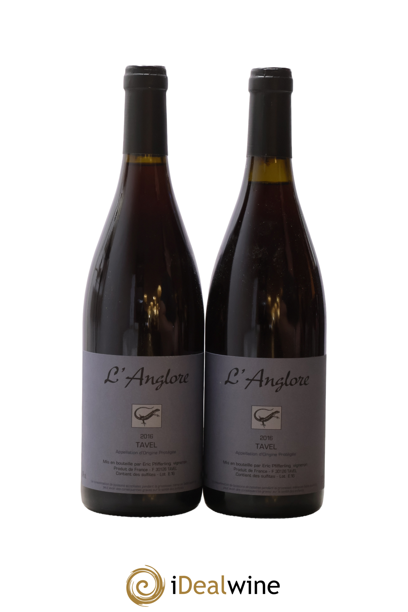 Tavel L'Anglore 2016 - Lot de 2 bouteilles - 0