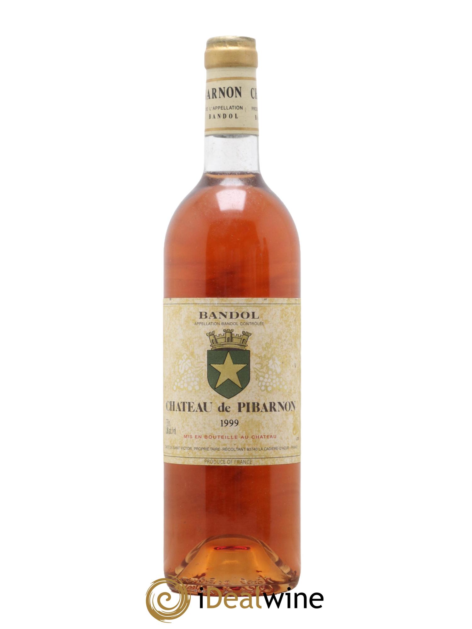 Bandol Château de Pibarnon Comte de Saint-Victor 1999 - Lot de 1 bouteille - 0