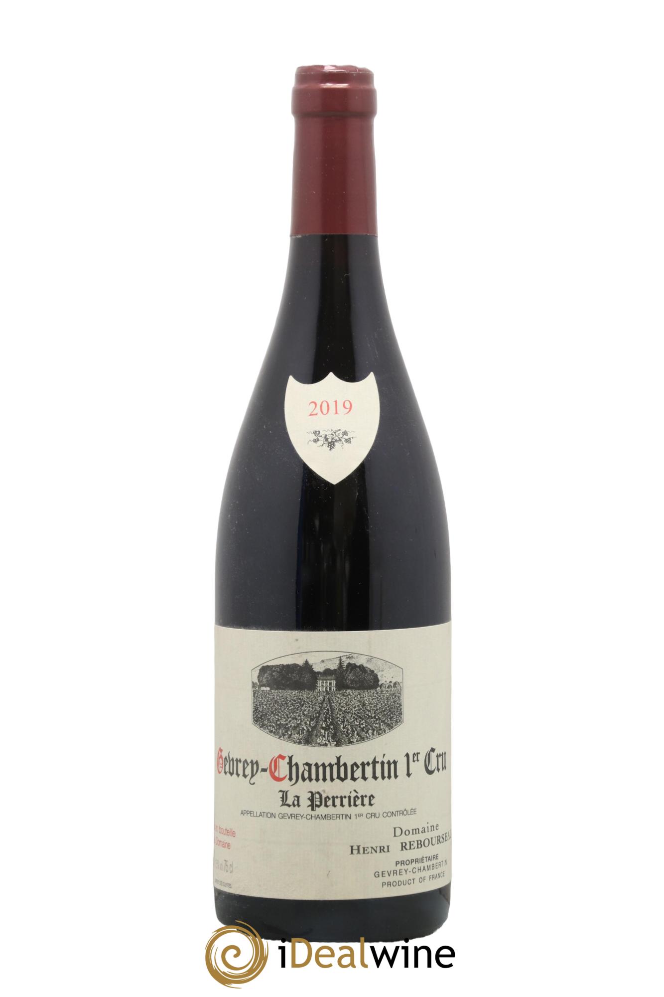 Gevrey-Chambertin 1er Cru La Perrière Domaine Henri Rebourseau 2019 - Lot de 1 bouteille - 0