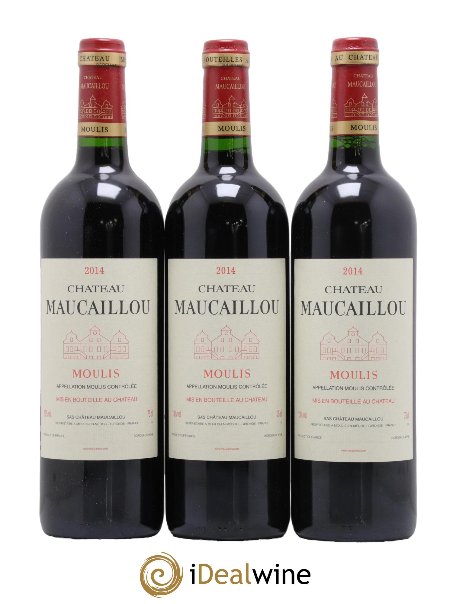 Château Maucaillou 2014 - Lot de 6 bouteilles - 1