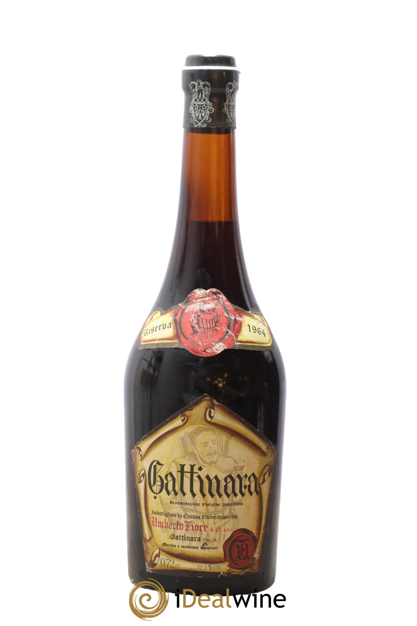 Gattinara DOCG Riserva Umberto Fiore 1964 - Lot de 1 bouteille - 0