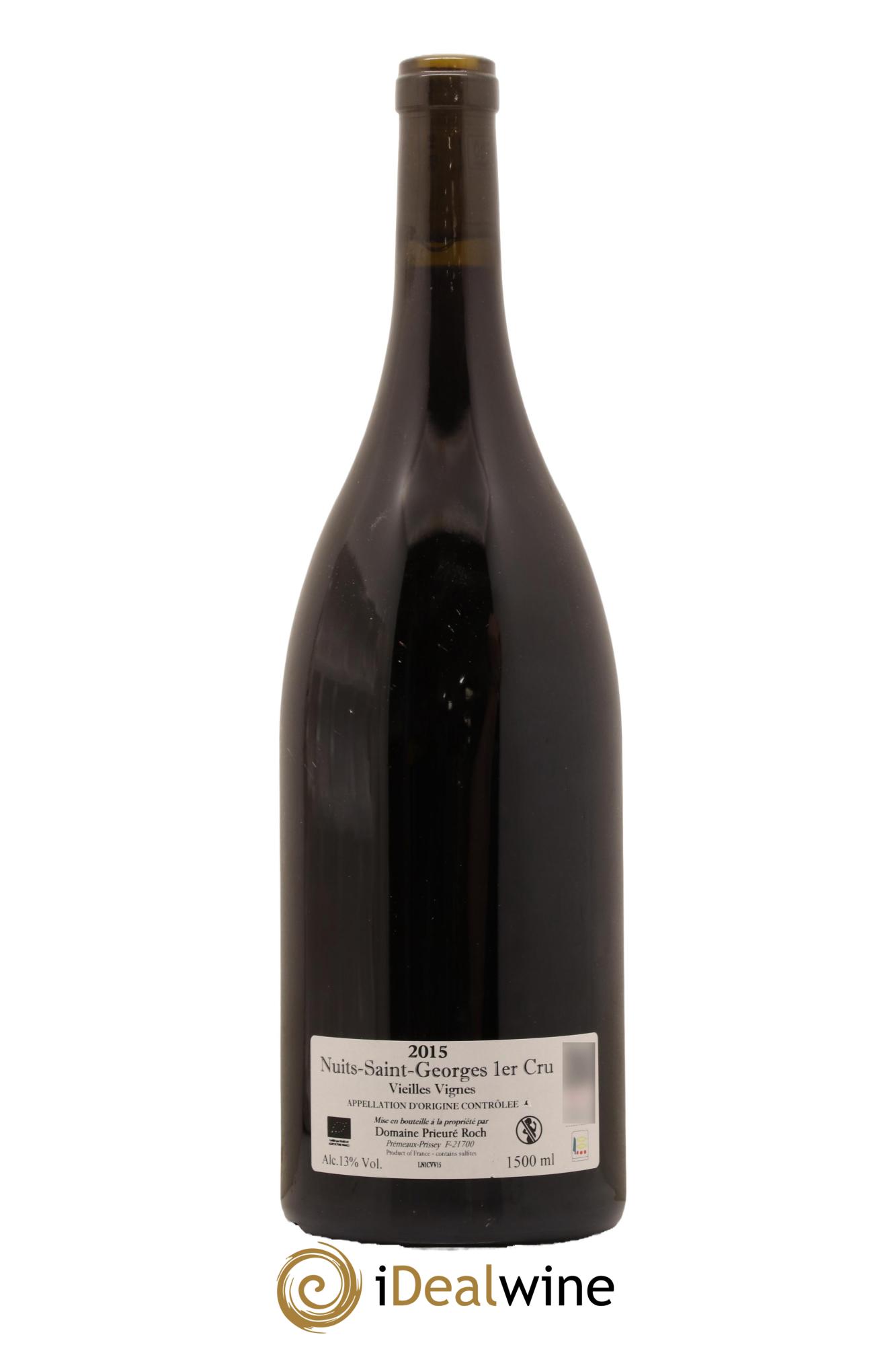 Nuits-Saint-Georges 1er Cru Vieilles Vignes Prieuré Roch 2015 - Lot de 1 magnum - 1