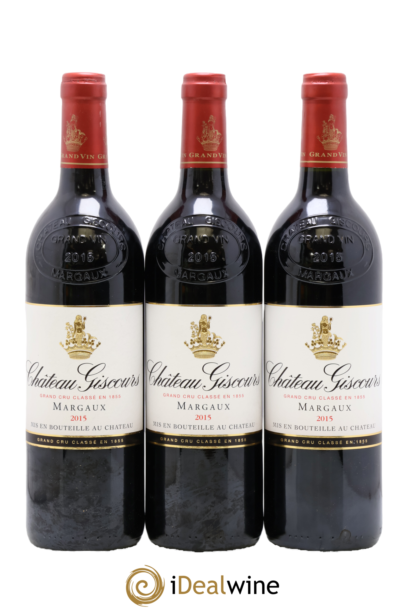 Château Giscours 3ème Grand Cru Classé 2015 - Posten von 3 Flaschen - 0
