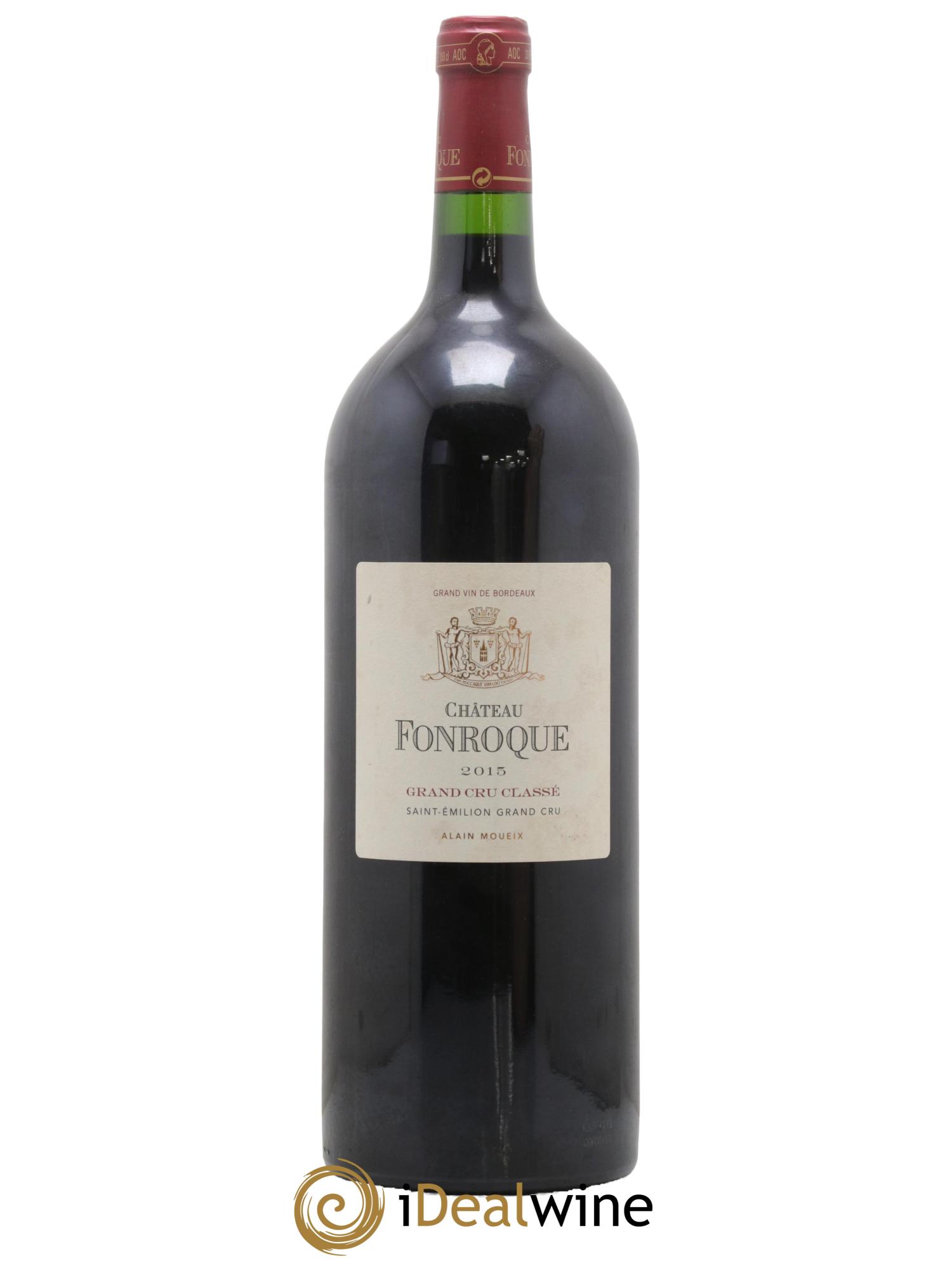 Château Fonroque Grand Cru Classé 2015 - Lot de 1 magnum - 0