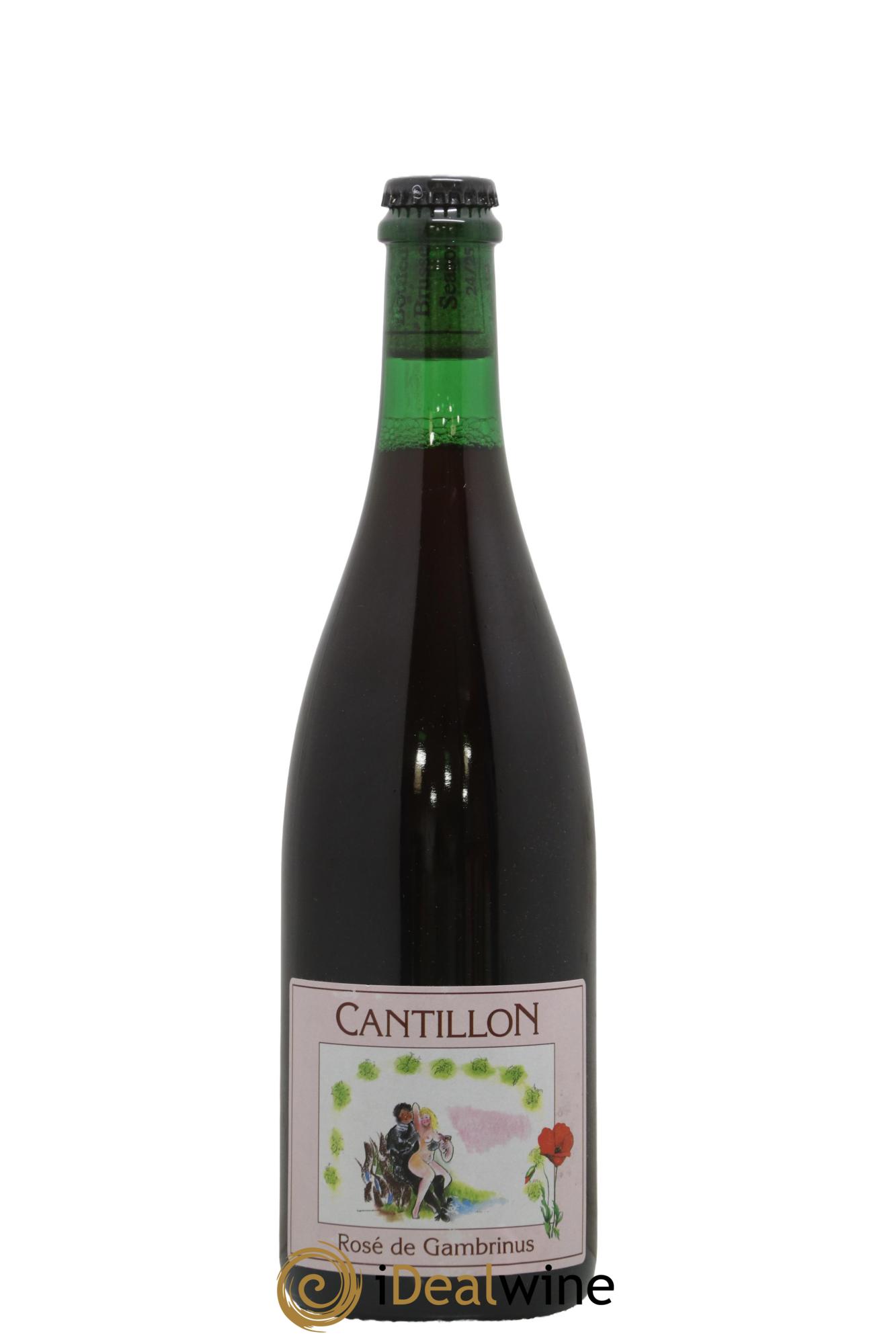 Bière Rosé De Gambrinus Cantillon Lambic (Bottled 2025) - Lot de 1 bouteille - 0