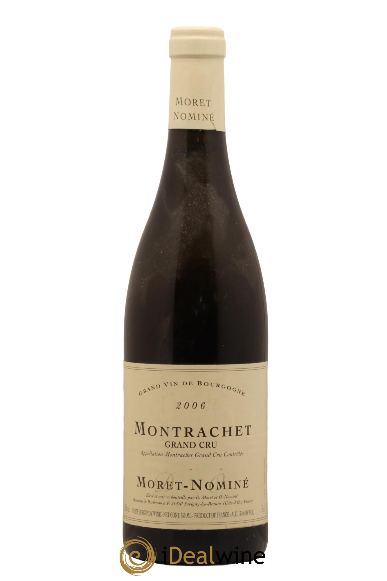 Montrachet Grand Cru Moret Nomine 2006 - Lot de 1 bouteille - 0