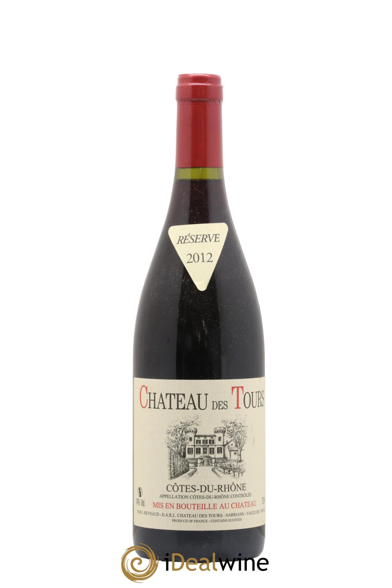 Côtes-du-Rhône Château des Tours Emmanuel Reynaud 2012 - Lotto di 1 bottiglia - 0