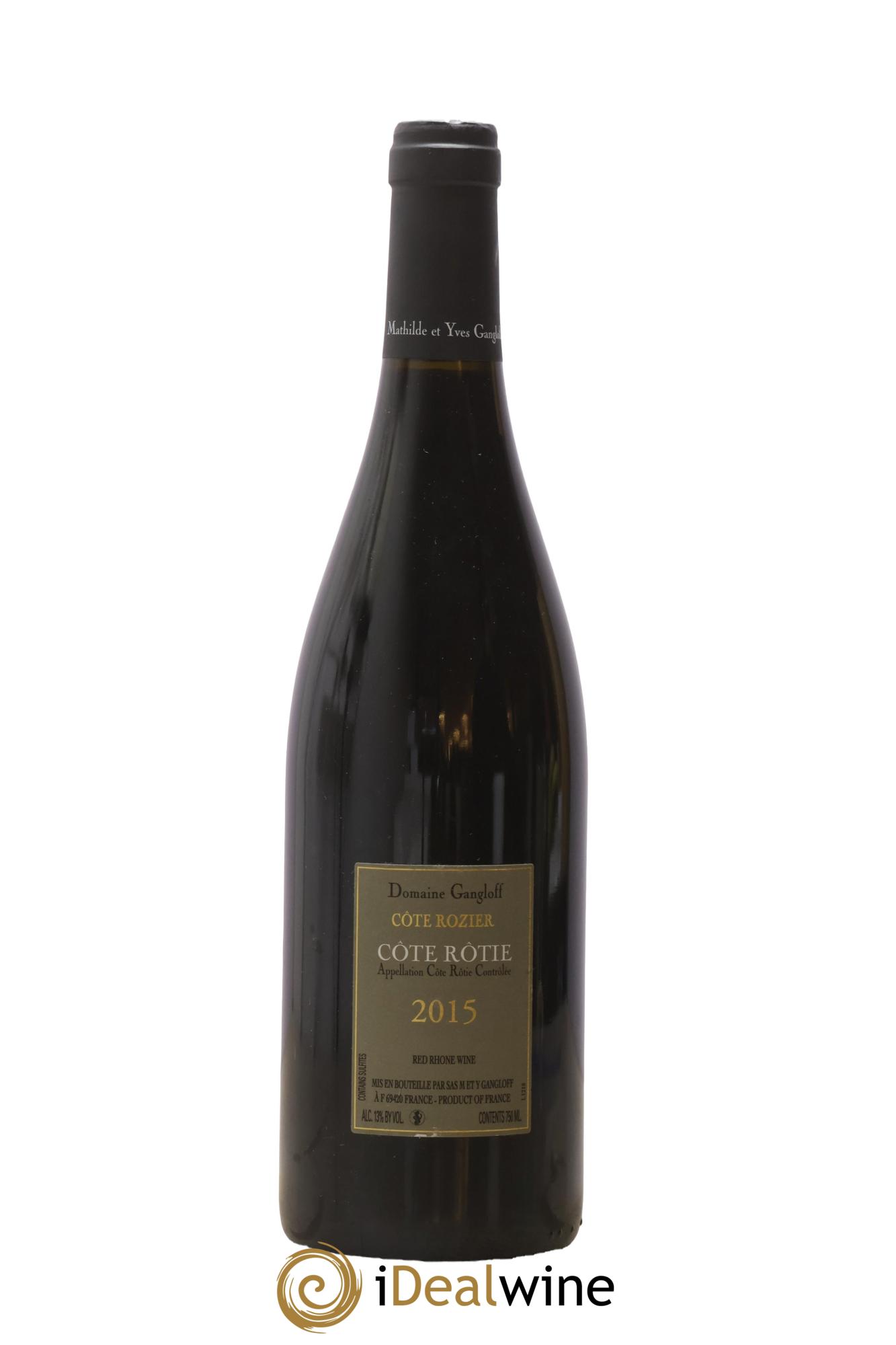 Côte-Rôtie Côte Rozier Gangloff (Domaine) 2015 - Lotto di 1 bottiglia - 1