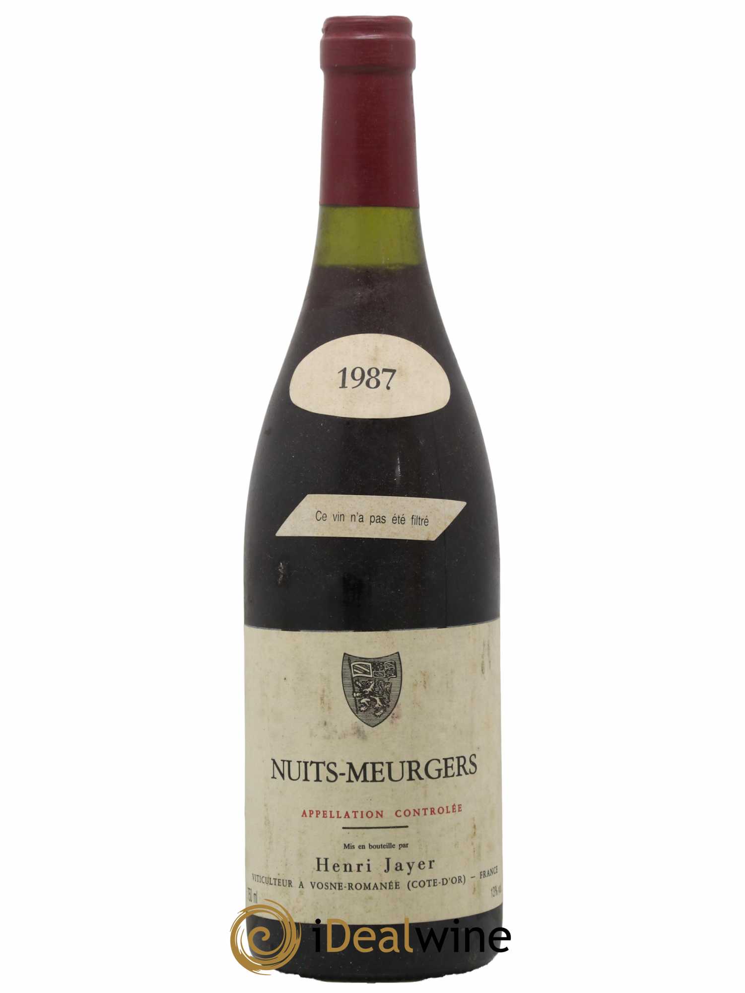 Nuits-Saint-Georges Les Meurgers Henri Jayer 1987 - Lot de 1 bouteille - 0