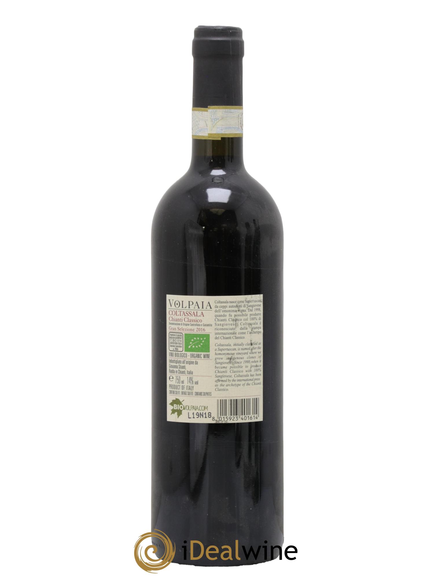 Chianti Classico DOCG Gran Selezione Coltassala Volpaia 2016 - Lot of 1 bottle - 1