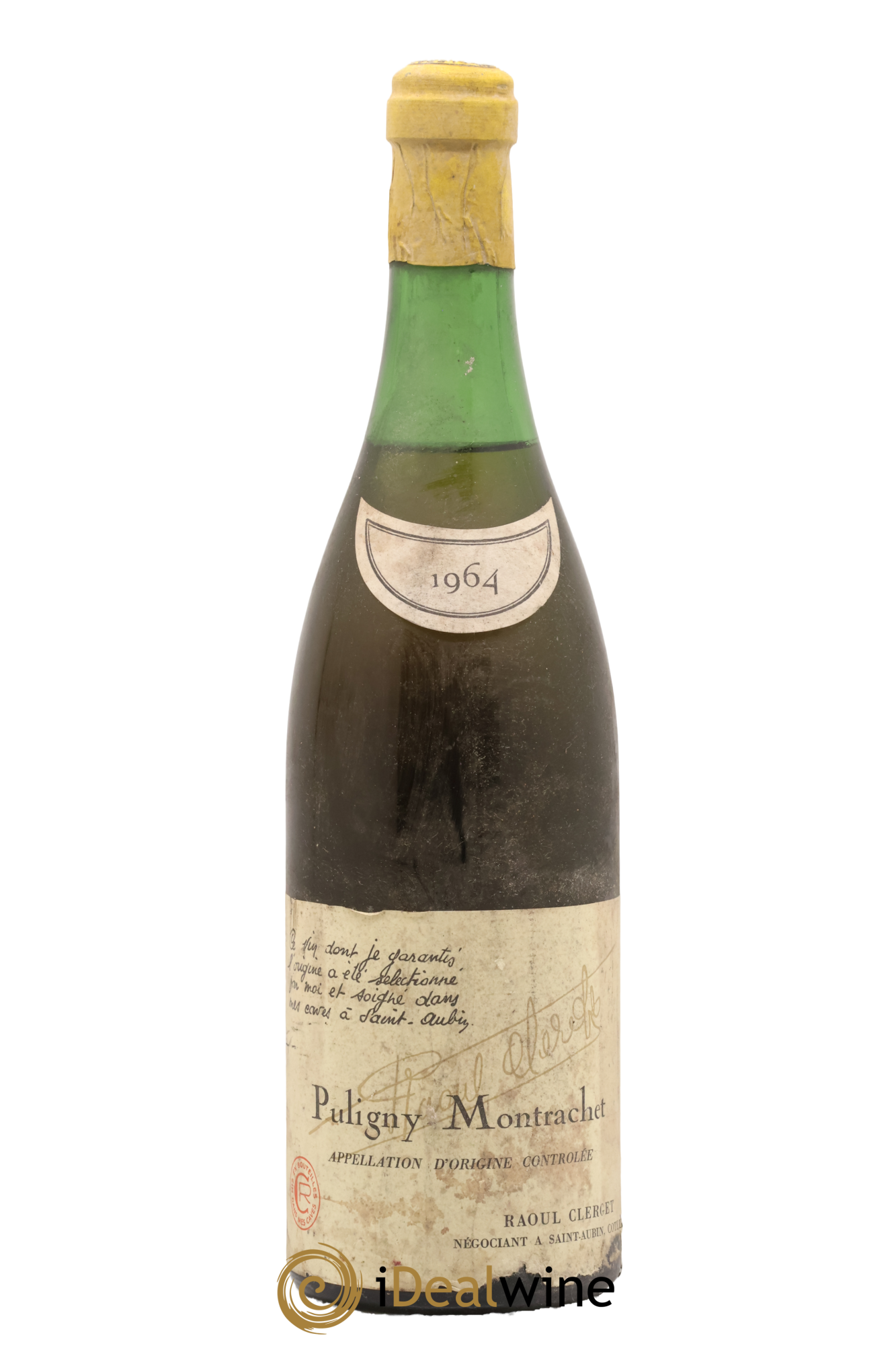 Puligny-Montrachet Raoul Clerget 1964 - Lot de 1 bouteille - 0