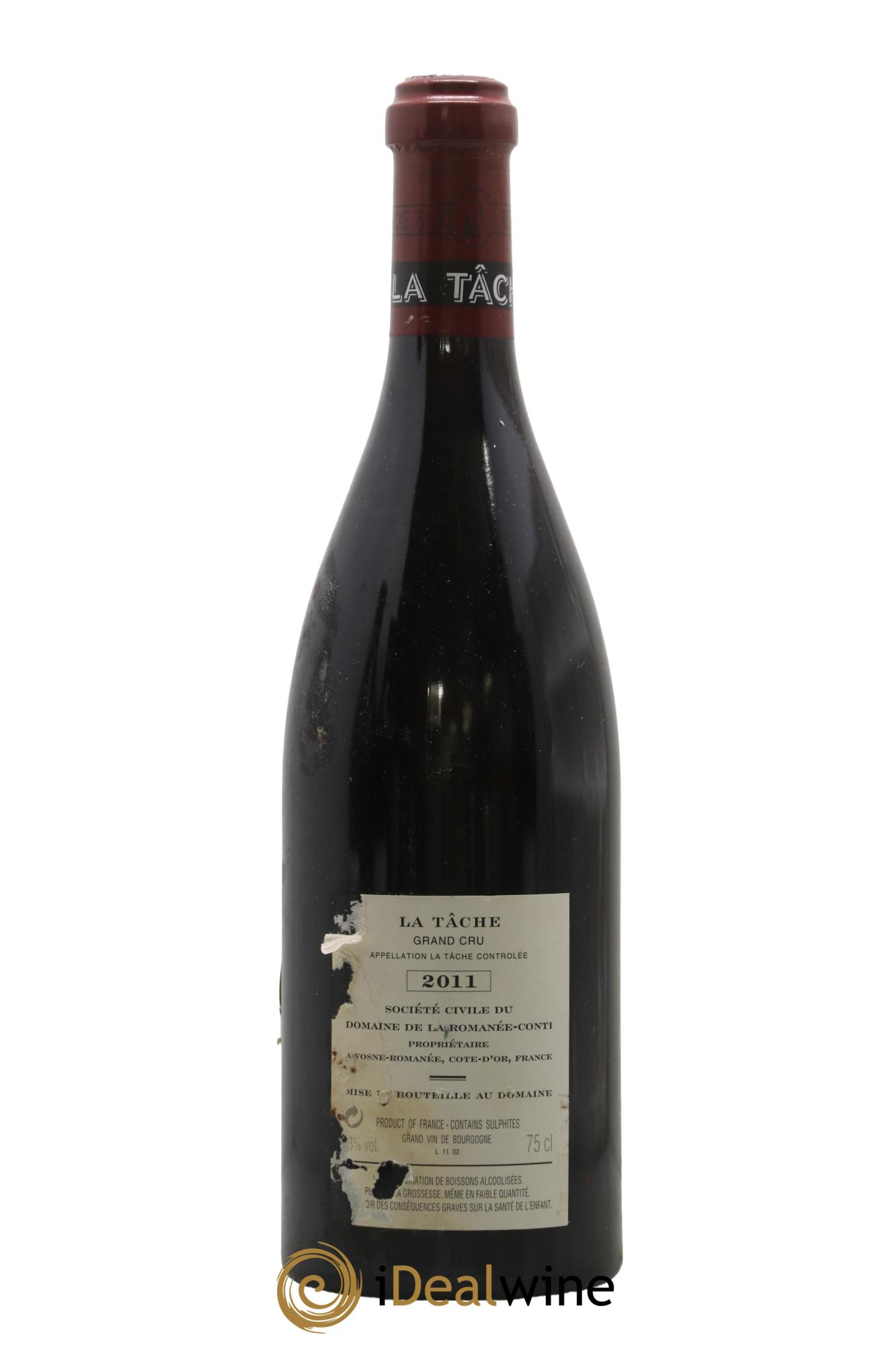 La Tâche Grand Cru Domaine de la Romanée-Conti 2011 - Posten von 1 Flasche - 1