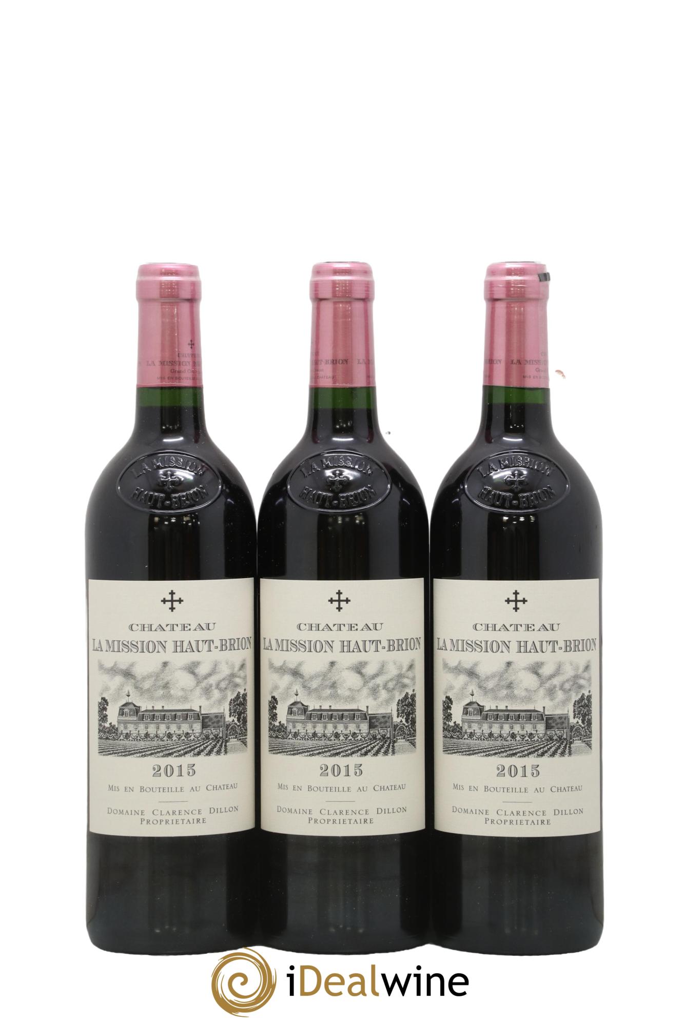 Château la Mission Haut-Brion Cru Classé de Graves 2015 - Lot of 6 bottles - 4