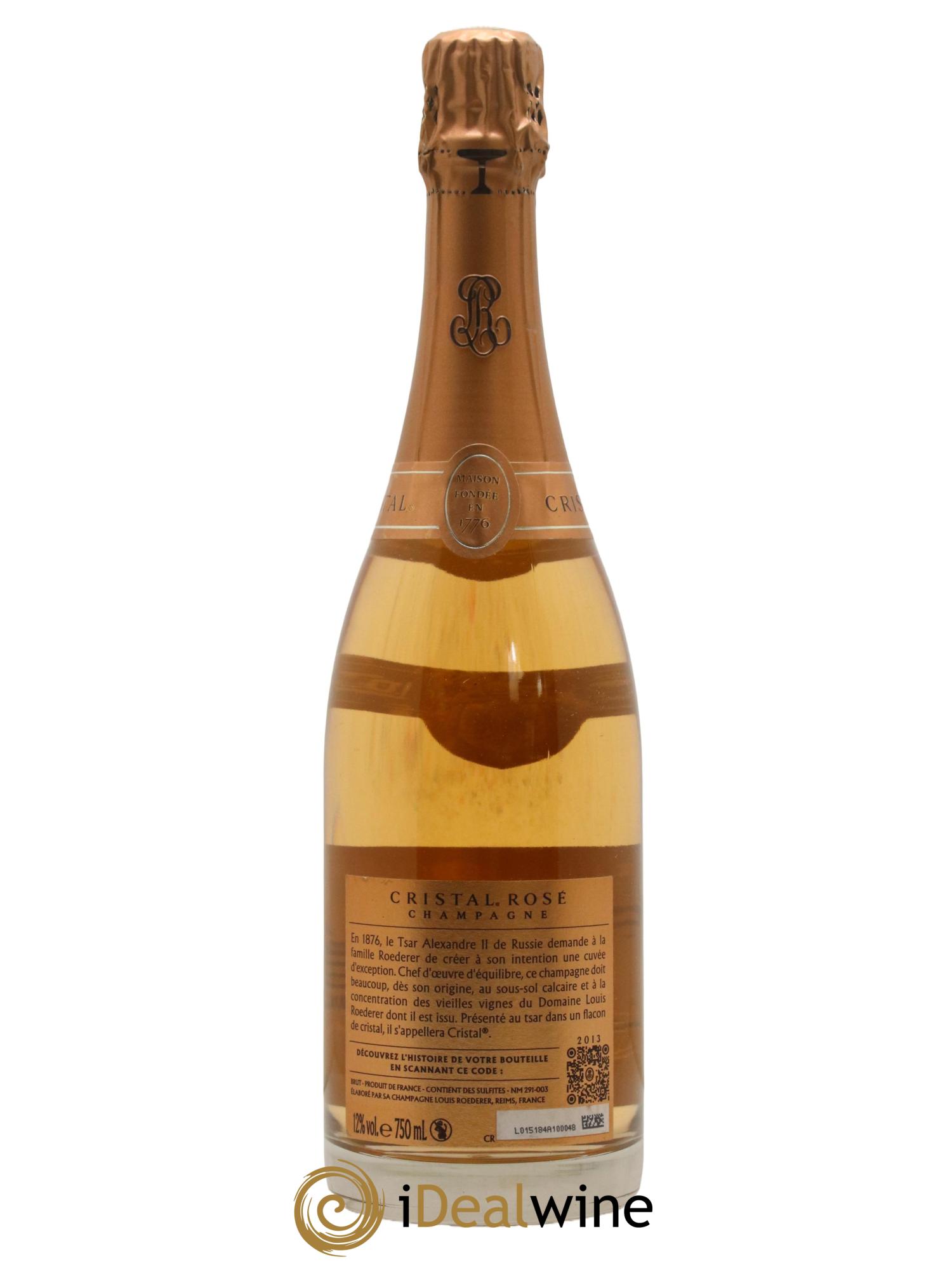 Cristal Louis Roederer 2013 - Lot of 1 bottle - 1