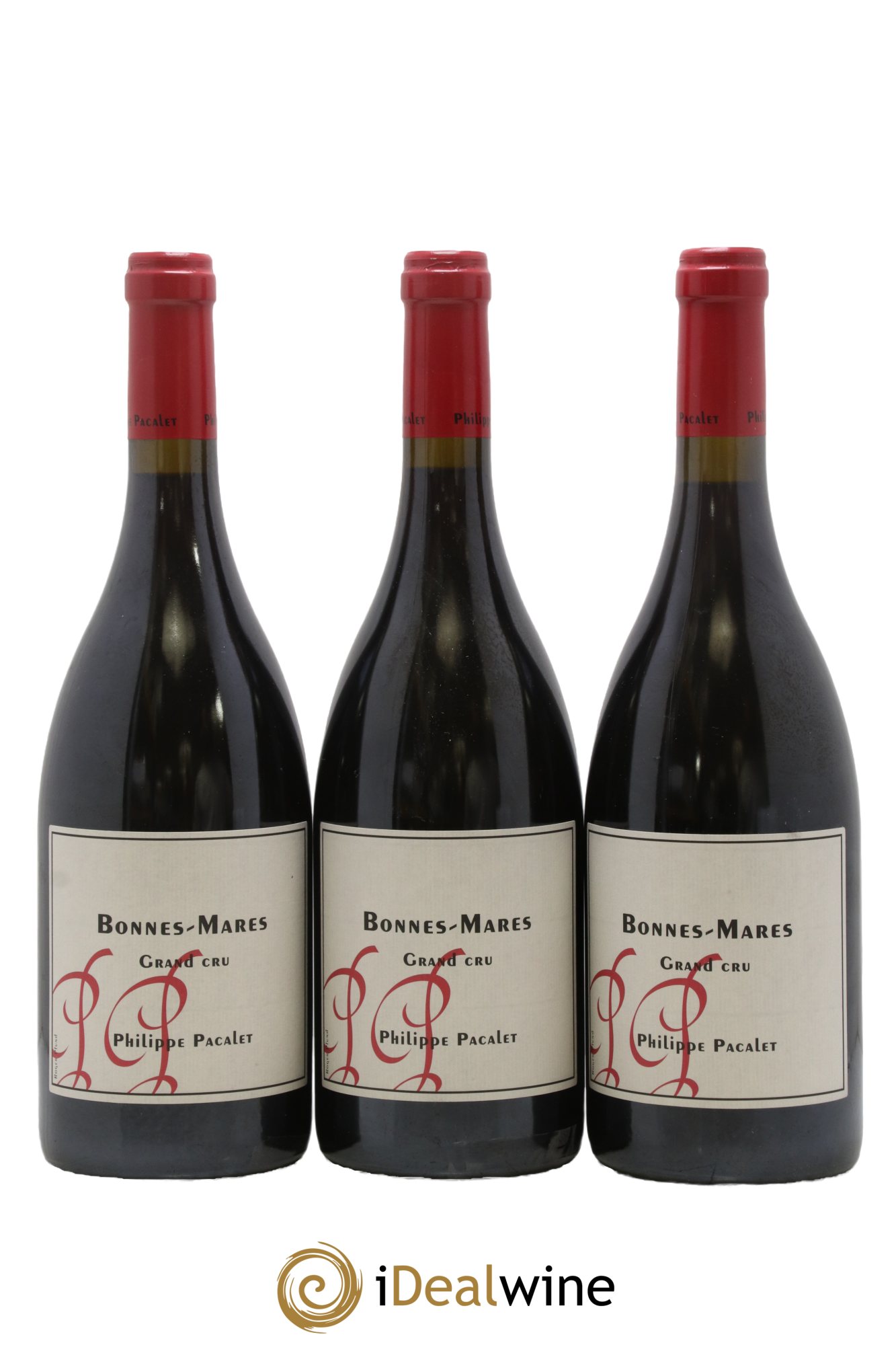 Bonnes-Mares Grand Cru Philippe Pacalet 2012 - Lot de 3 bouteilles - 0