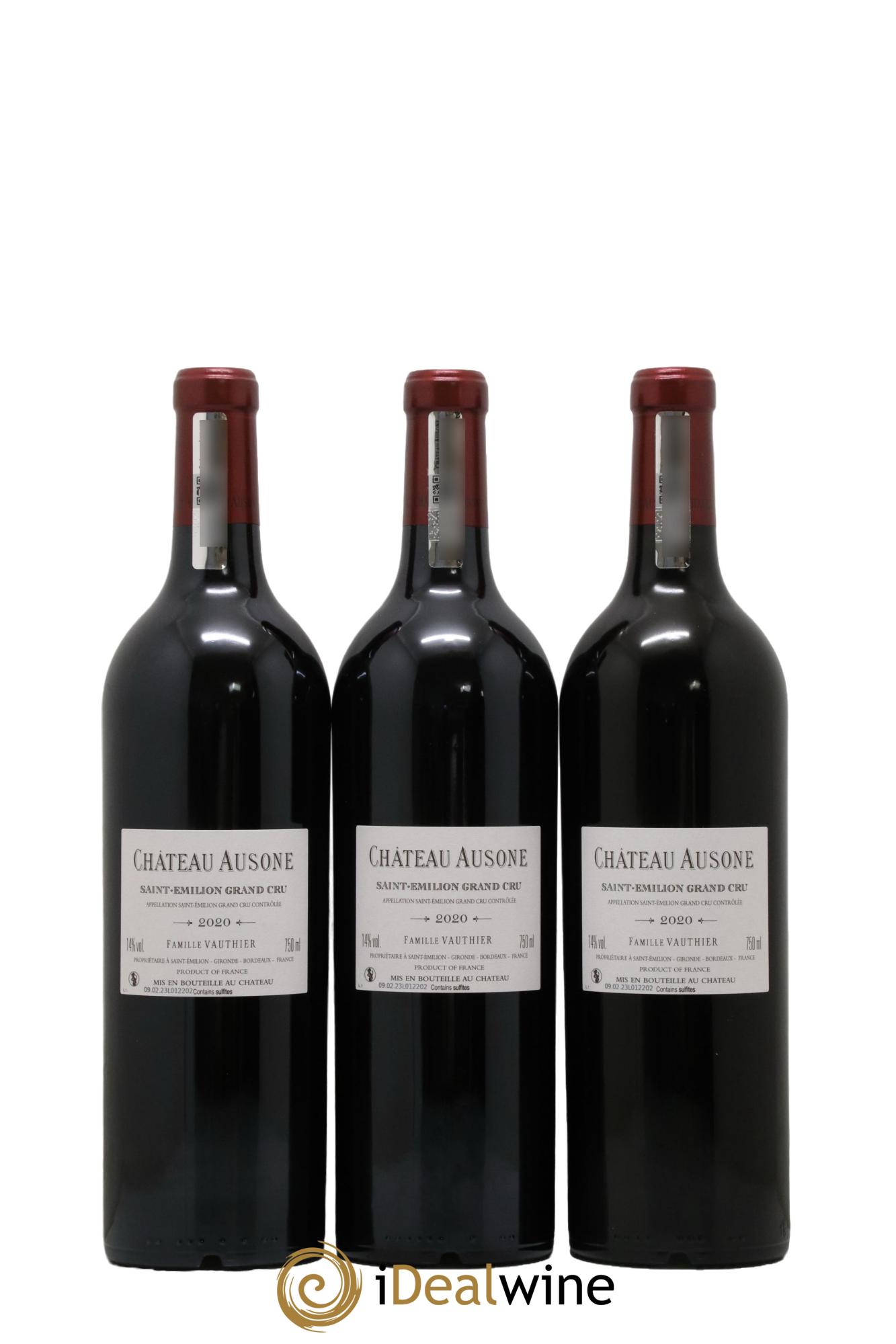Château Ausone 1er Grand Cru Classé A  2020 - Lot de 6 bouteilles - 4